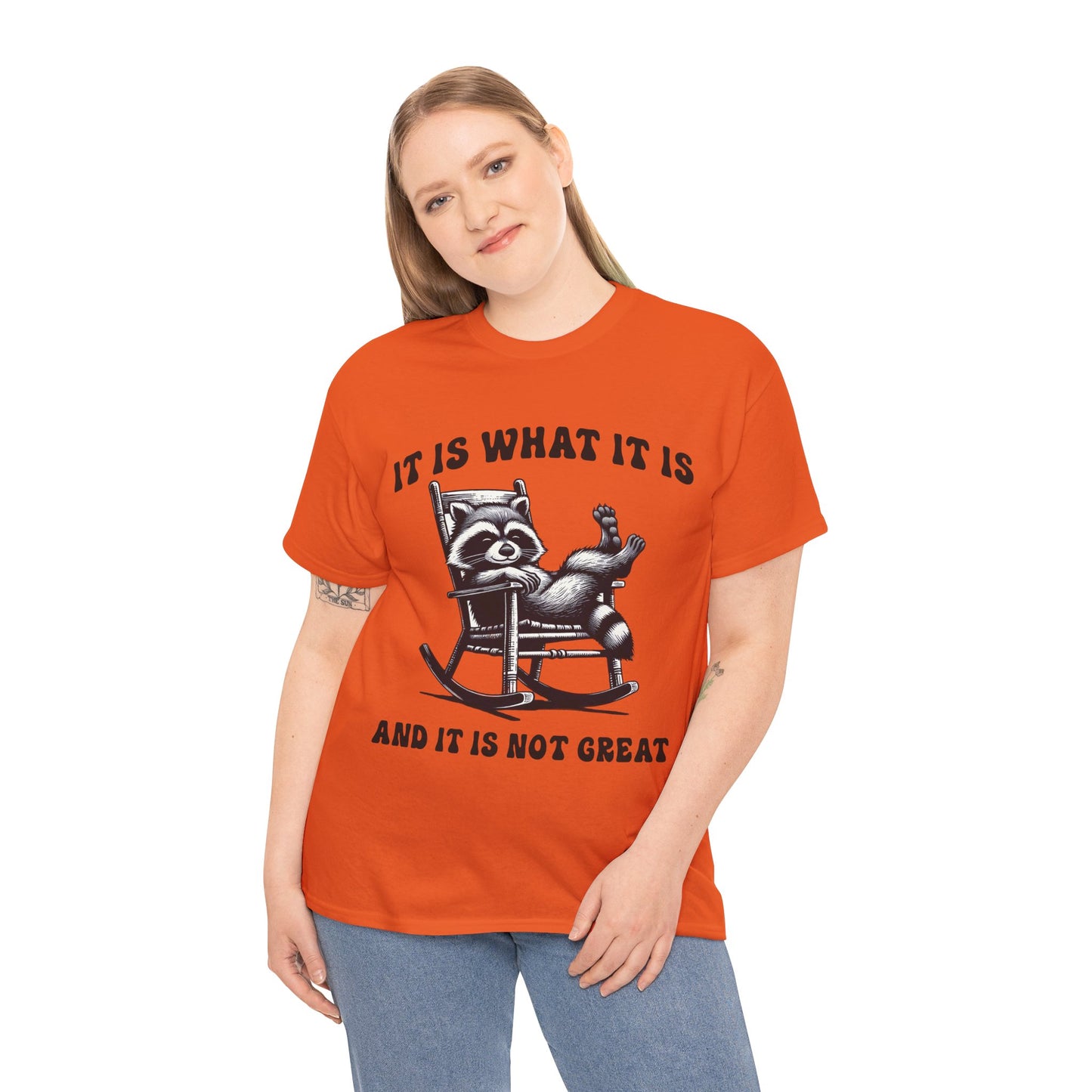 It Is What It Is Unisex Heavy Cotton Tee