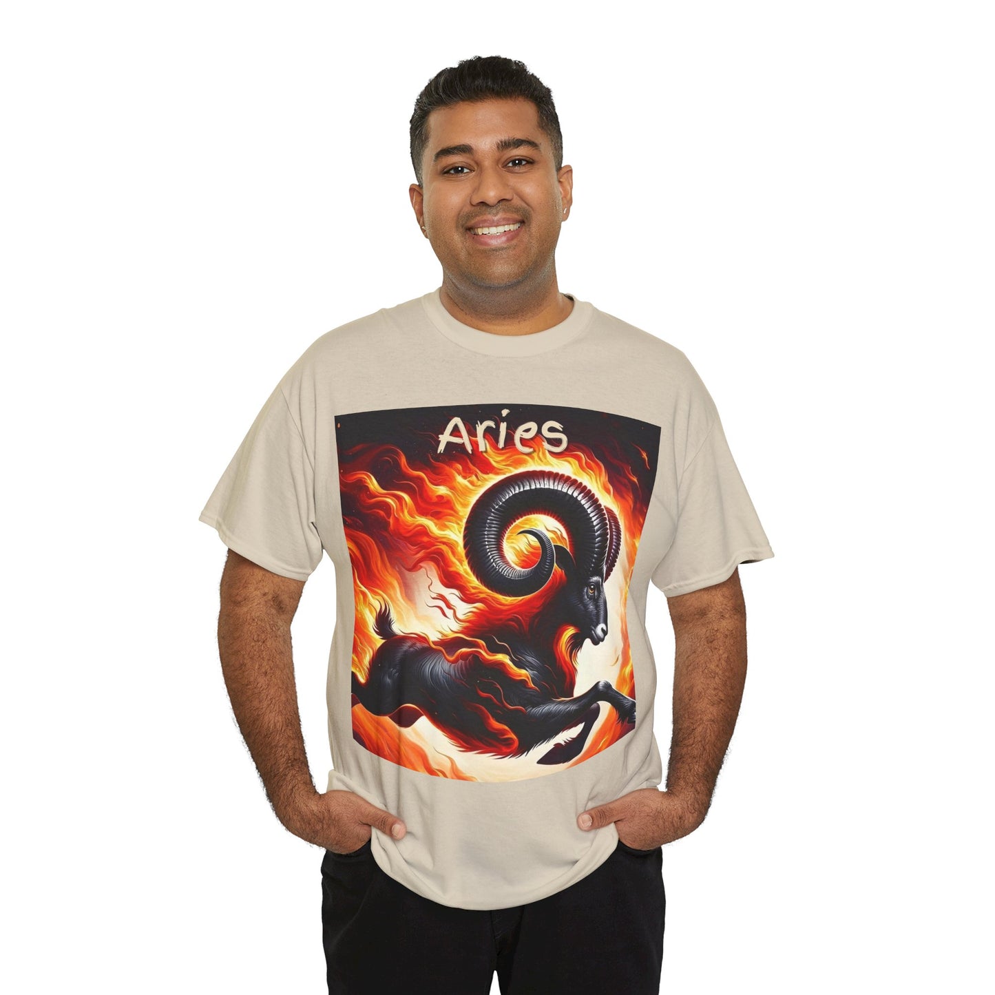Aries Unisex Heavy Cotton Tee