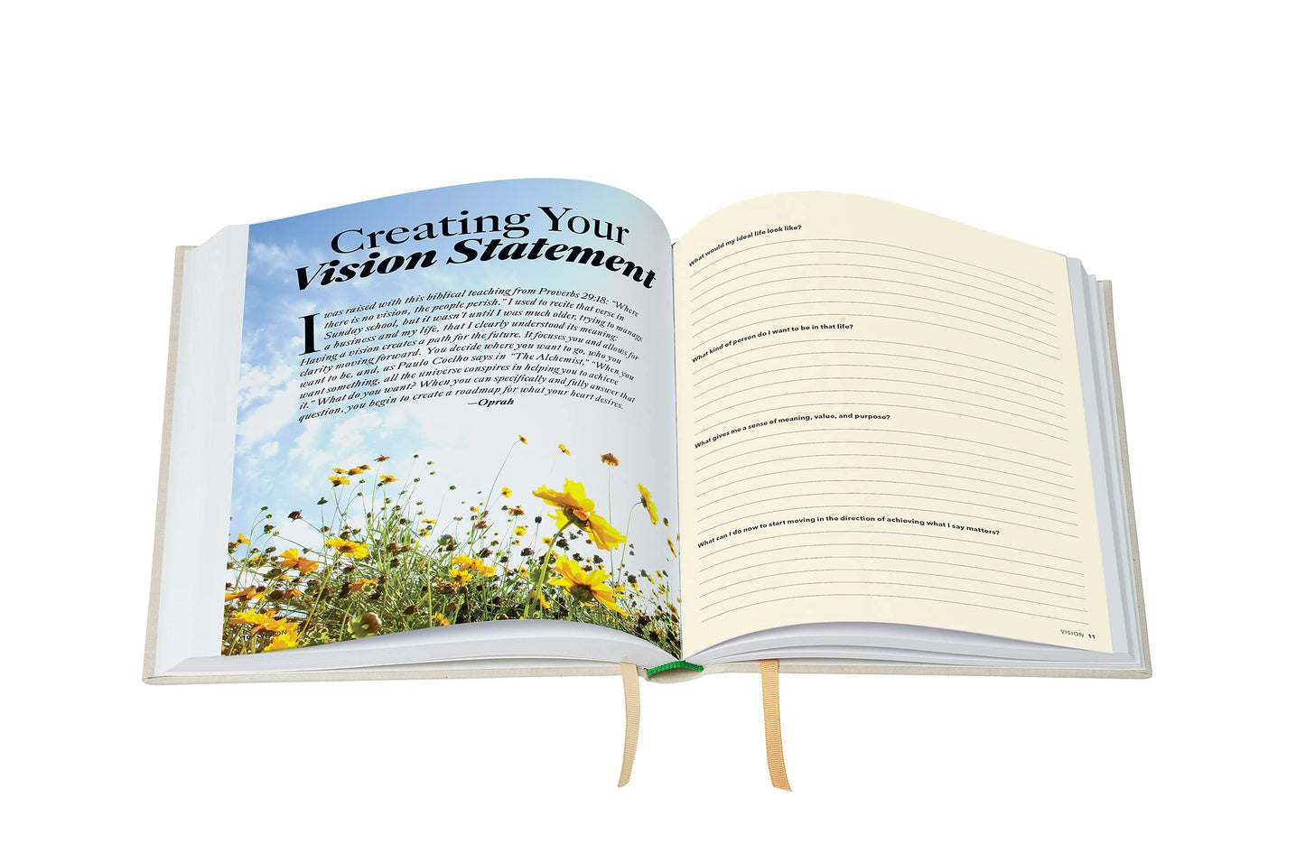 Oprah's The Life You Want™ Planner: Part weekly planner, part intention journal, this powerful undated guide will help you set a vision for your life and intentions for each week
