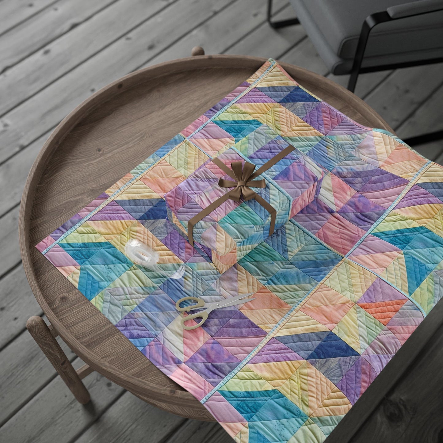 Pastel Patch Wrapping Papers