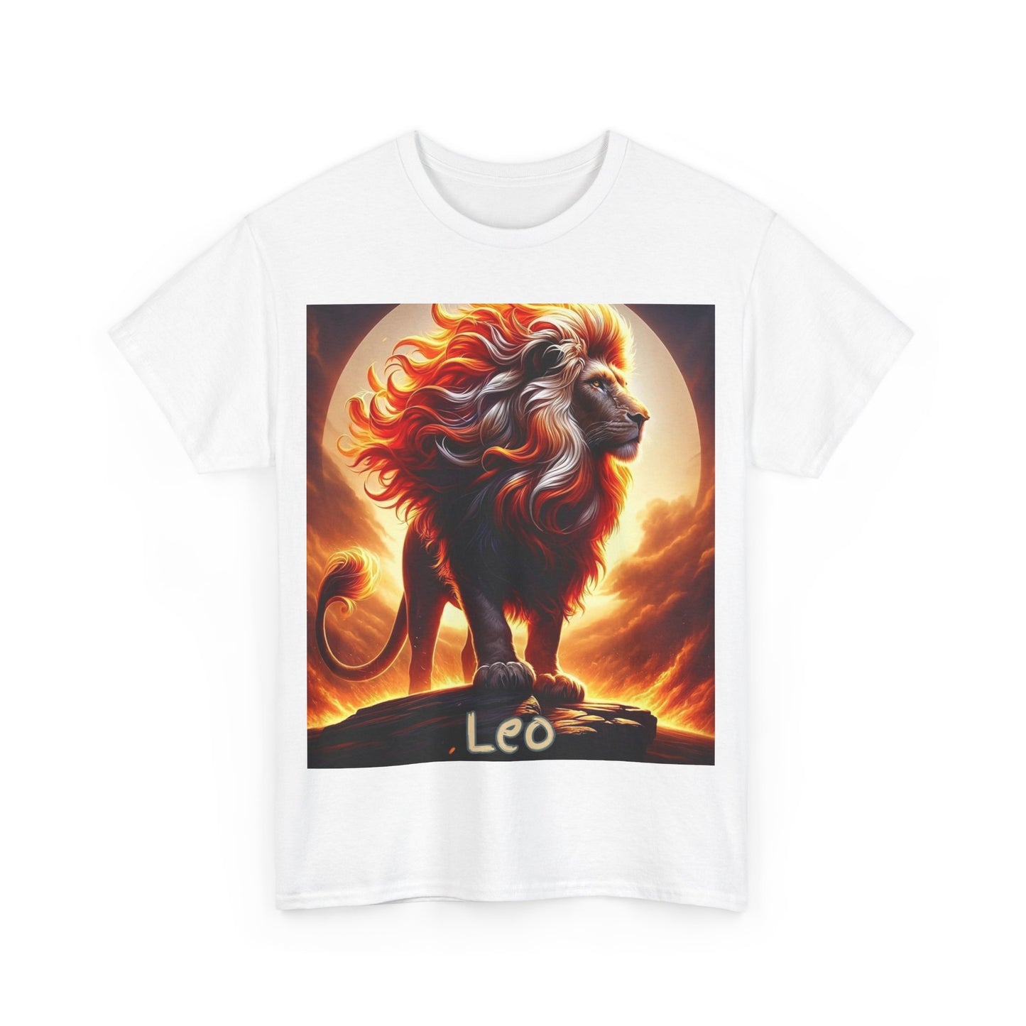 Leo Unisex Heavy Cotton Tee