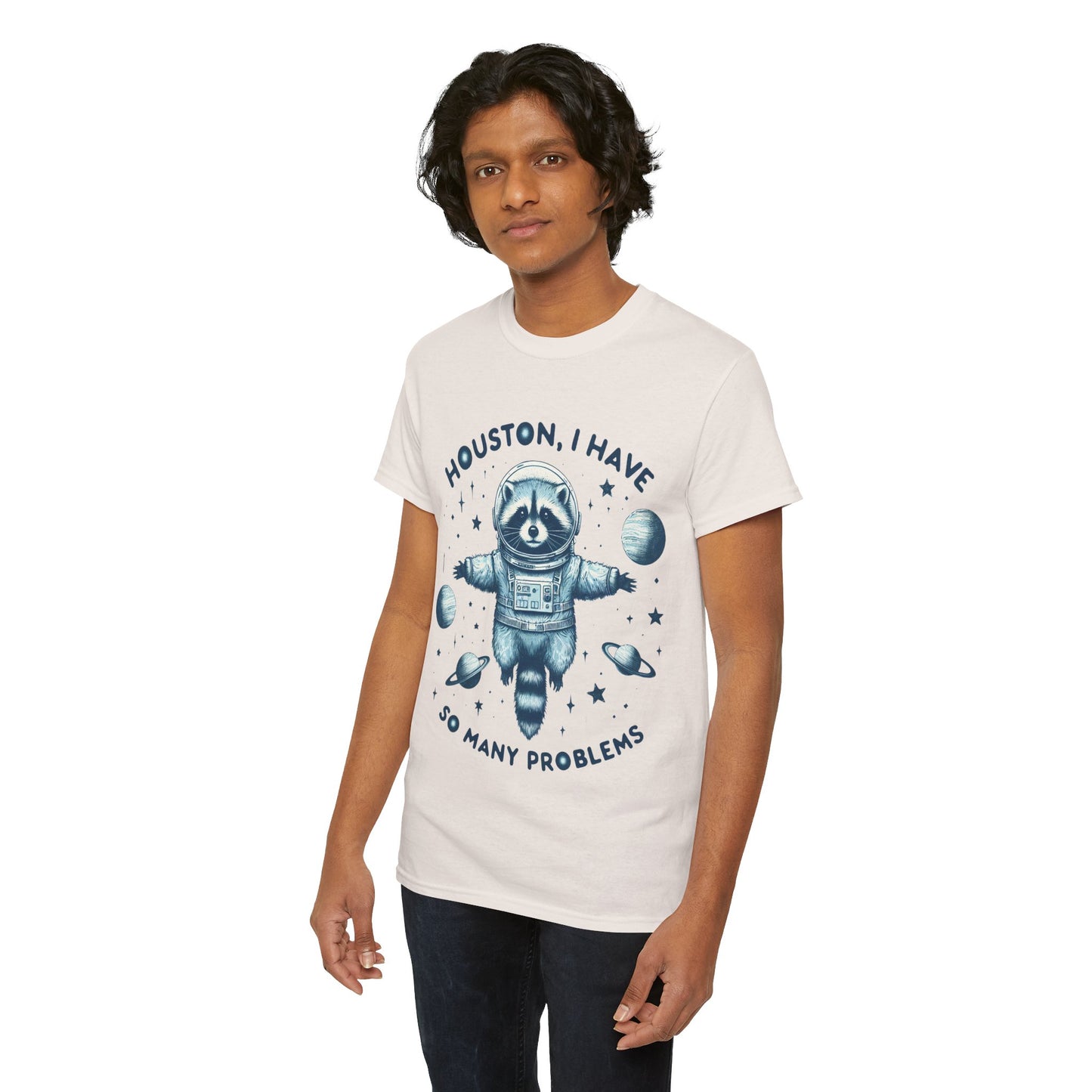 Houston I Have So Many Problems Unisex Heavy Cotton Tee