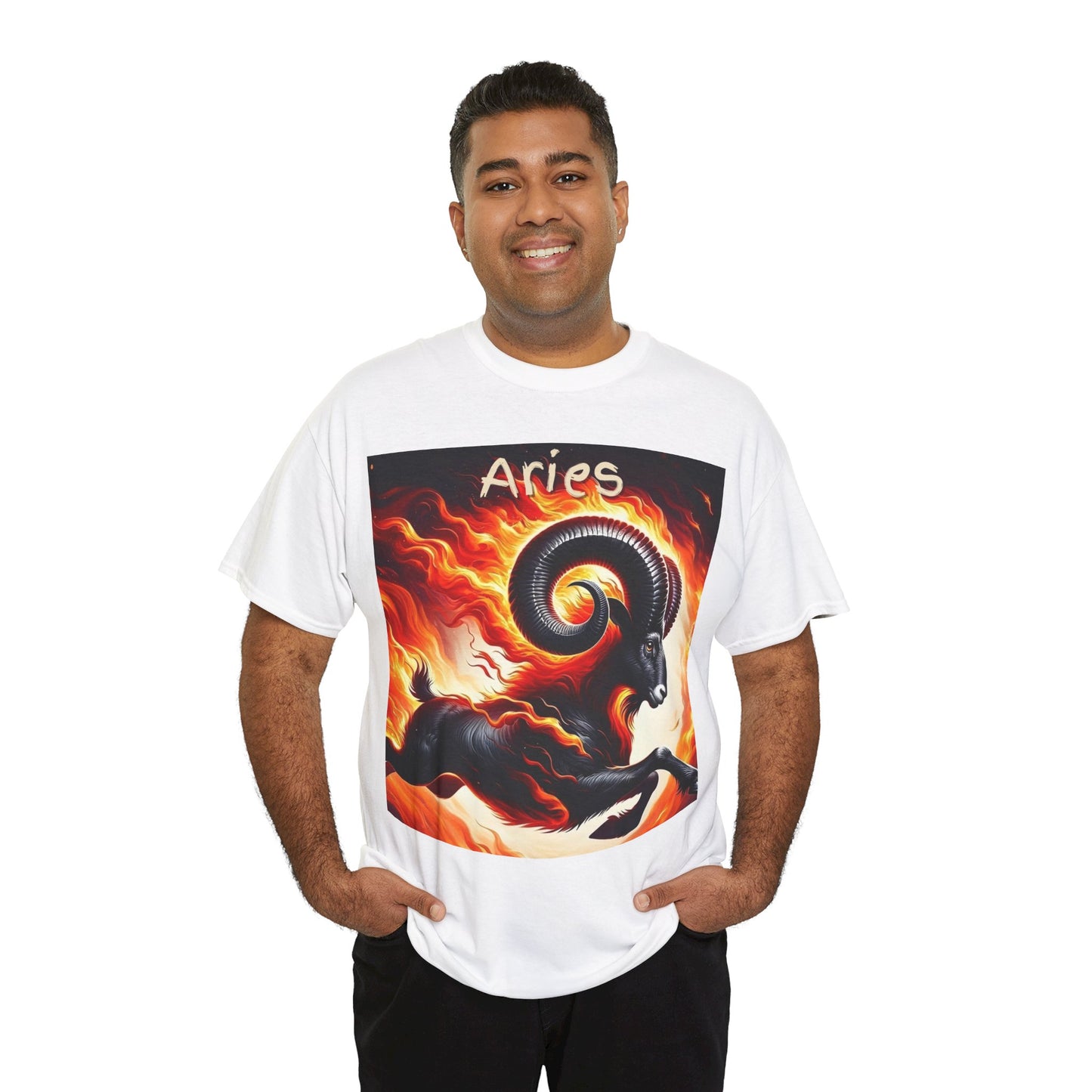Aries Unisex Heavy Cotton Tee