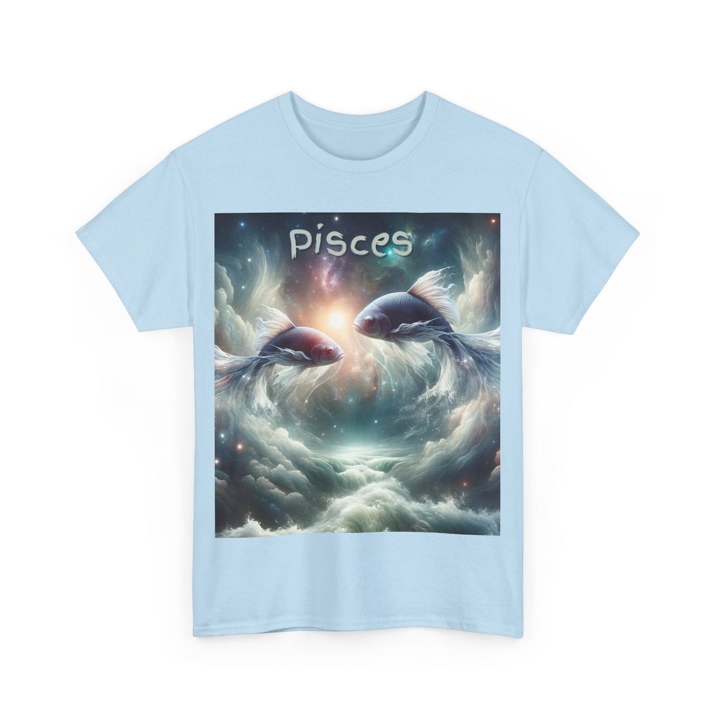 Pisces Unisex Heavy Cotton Tee