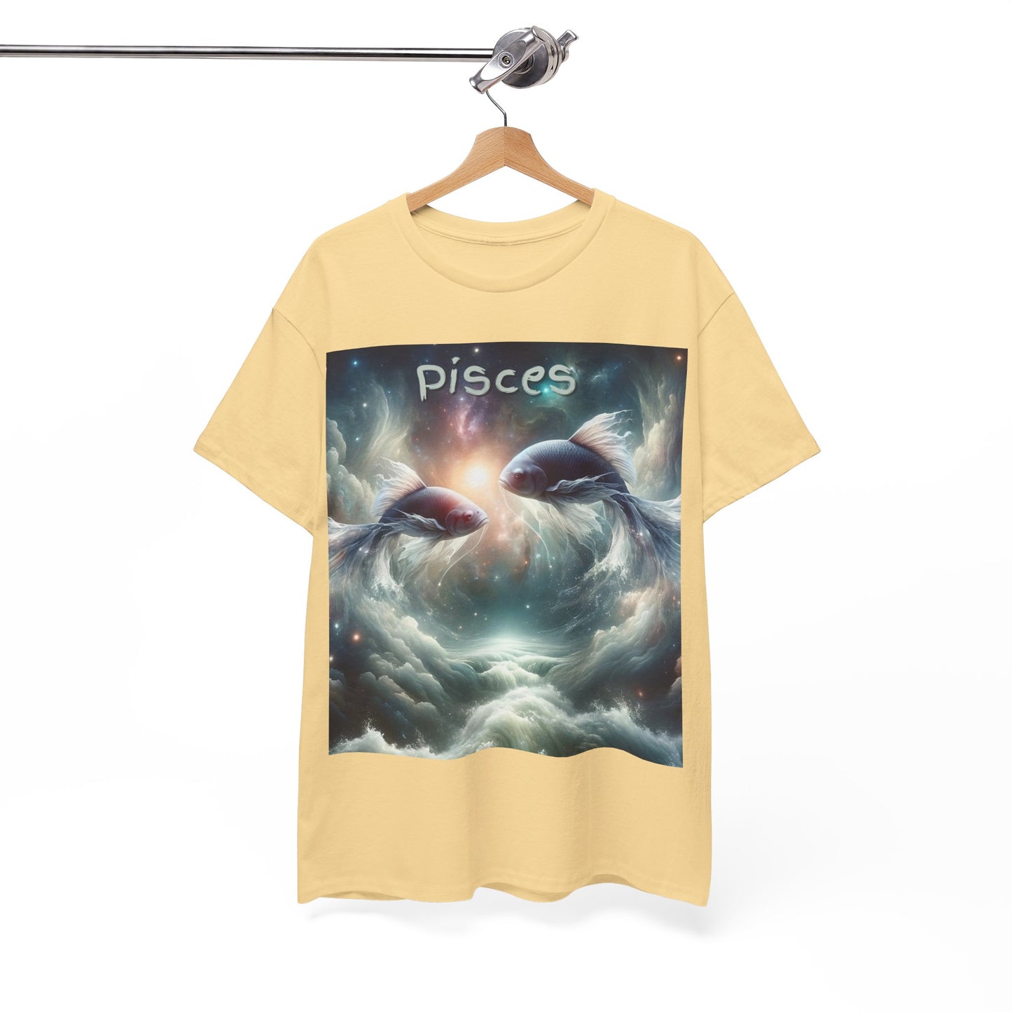 Pisces Unisex Heavy Cotton Tee
