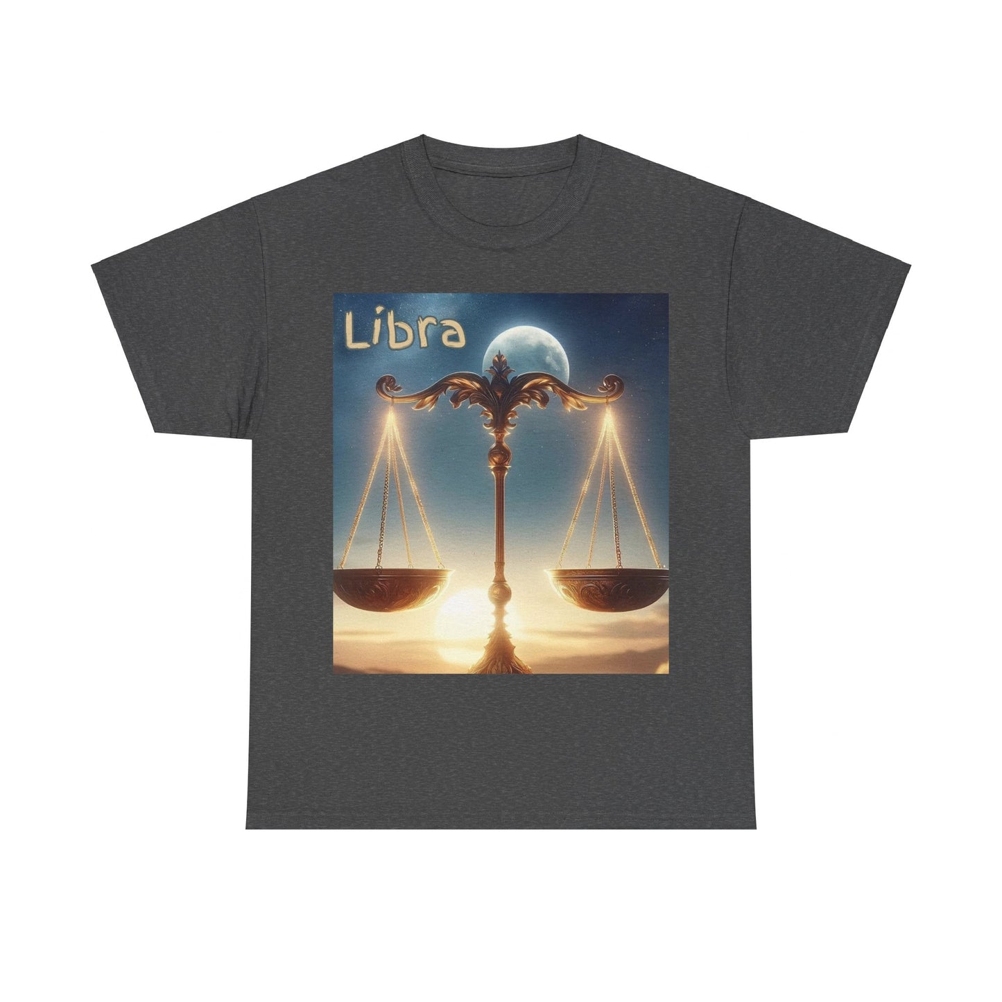 Libra Unisex Heavy Cotton Tee