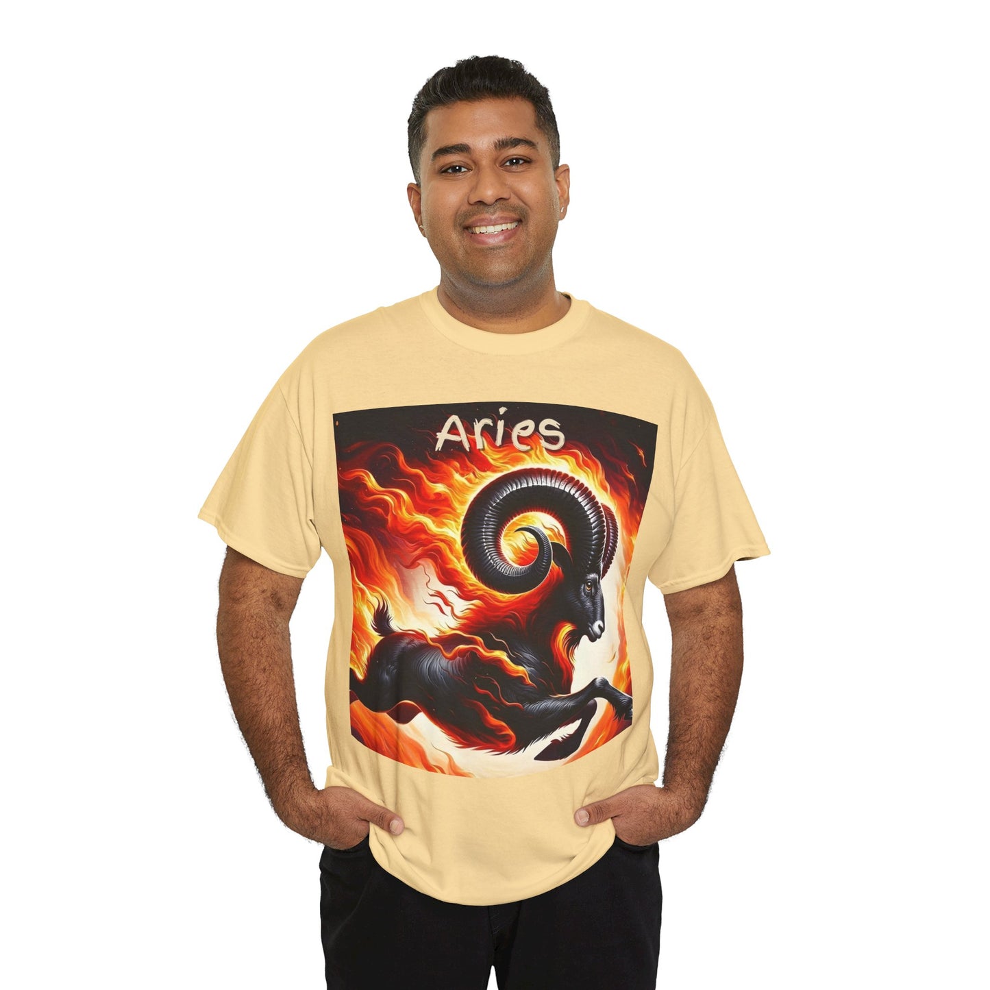 Aries Unisex Heavy Cotton Tee