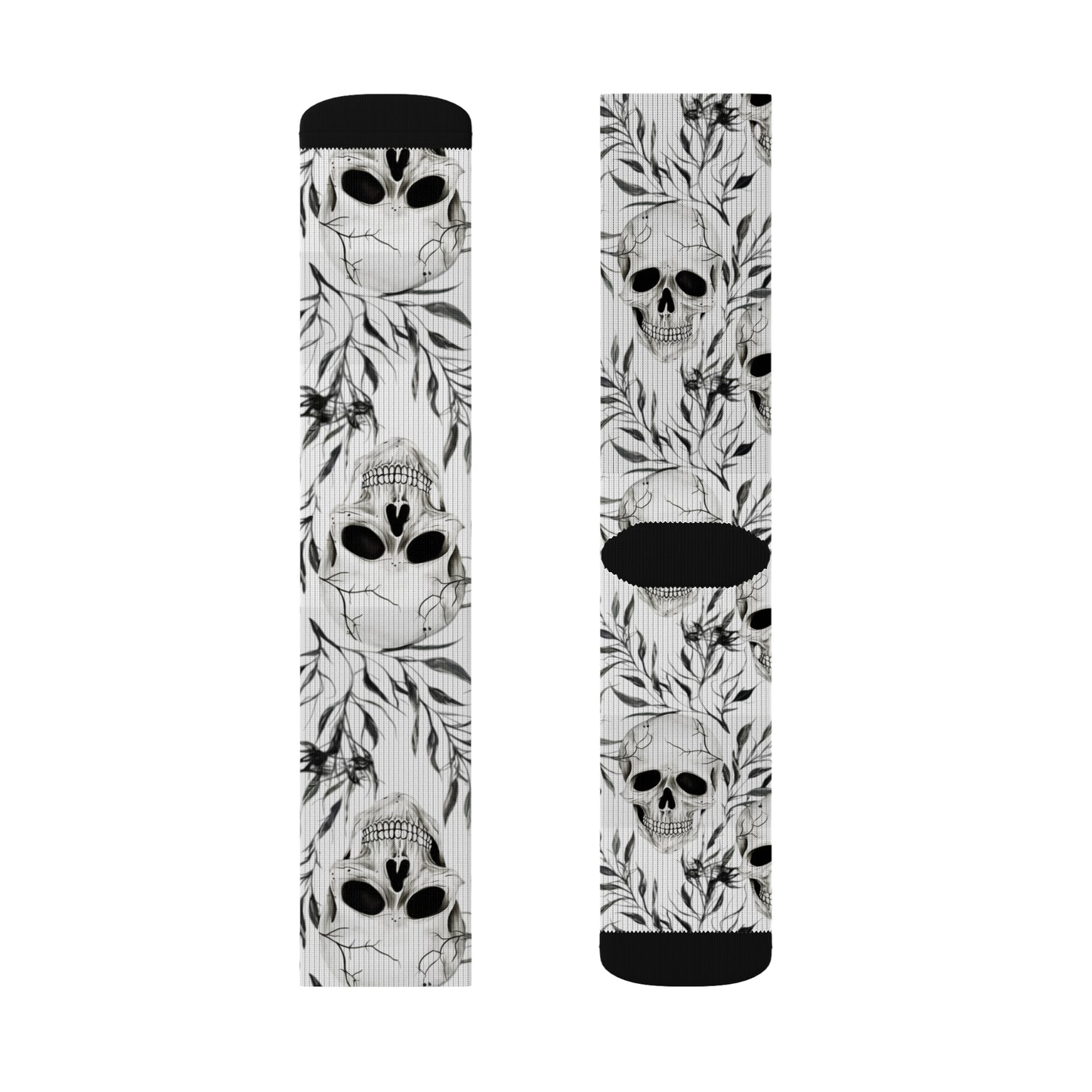 Skull Halloween Sublimation Socks
