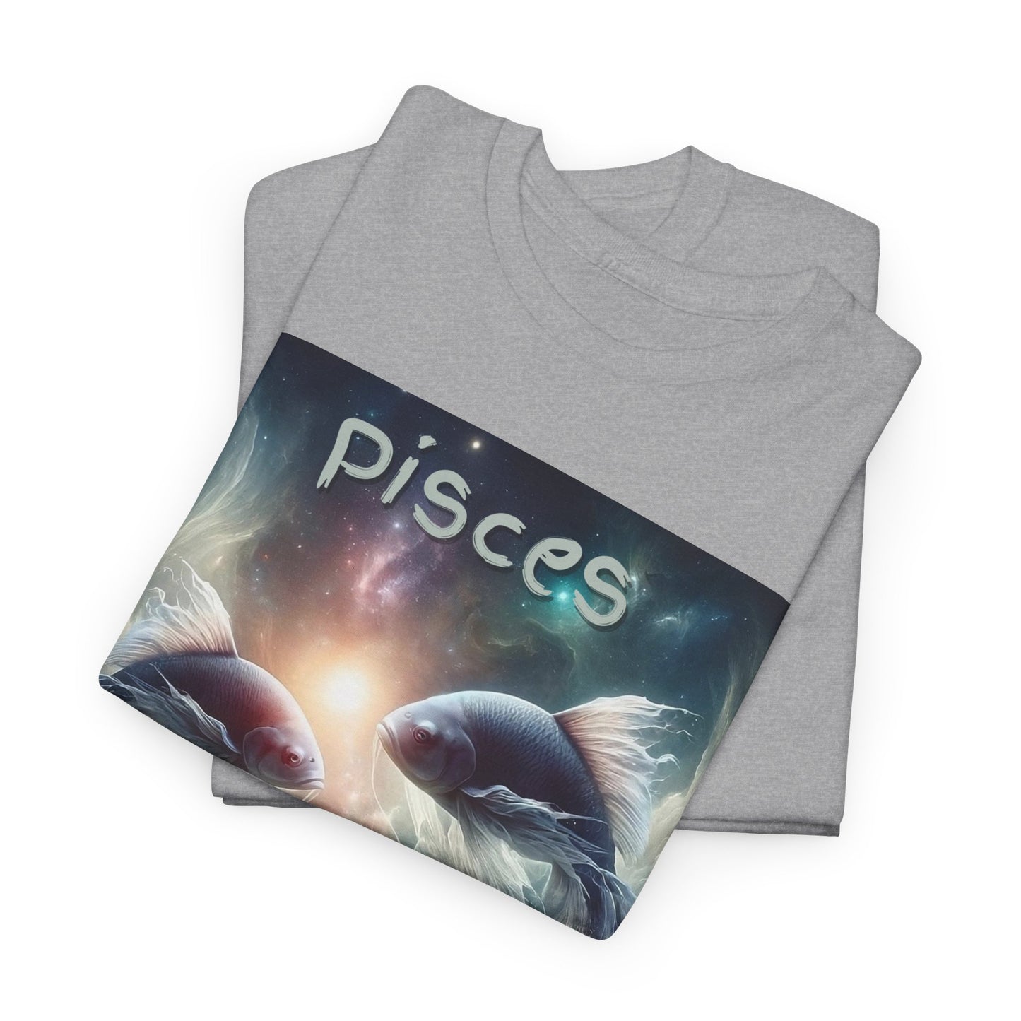 Pisces Unisex Heavy Cotton Tee