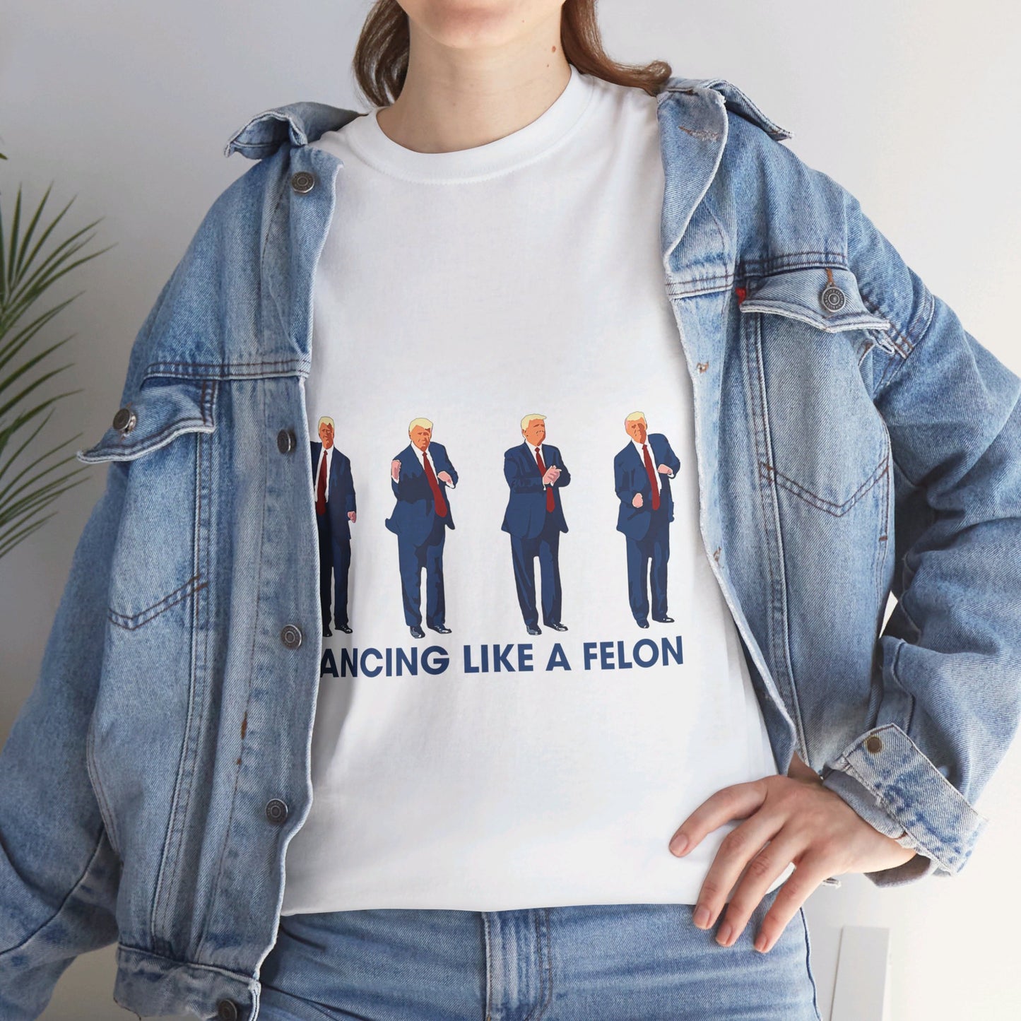 Dancing Like A Felon Unisex Heavy Cotton Tee