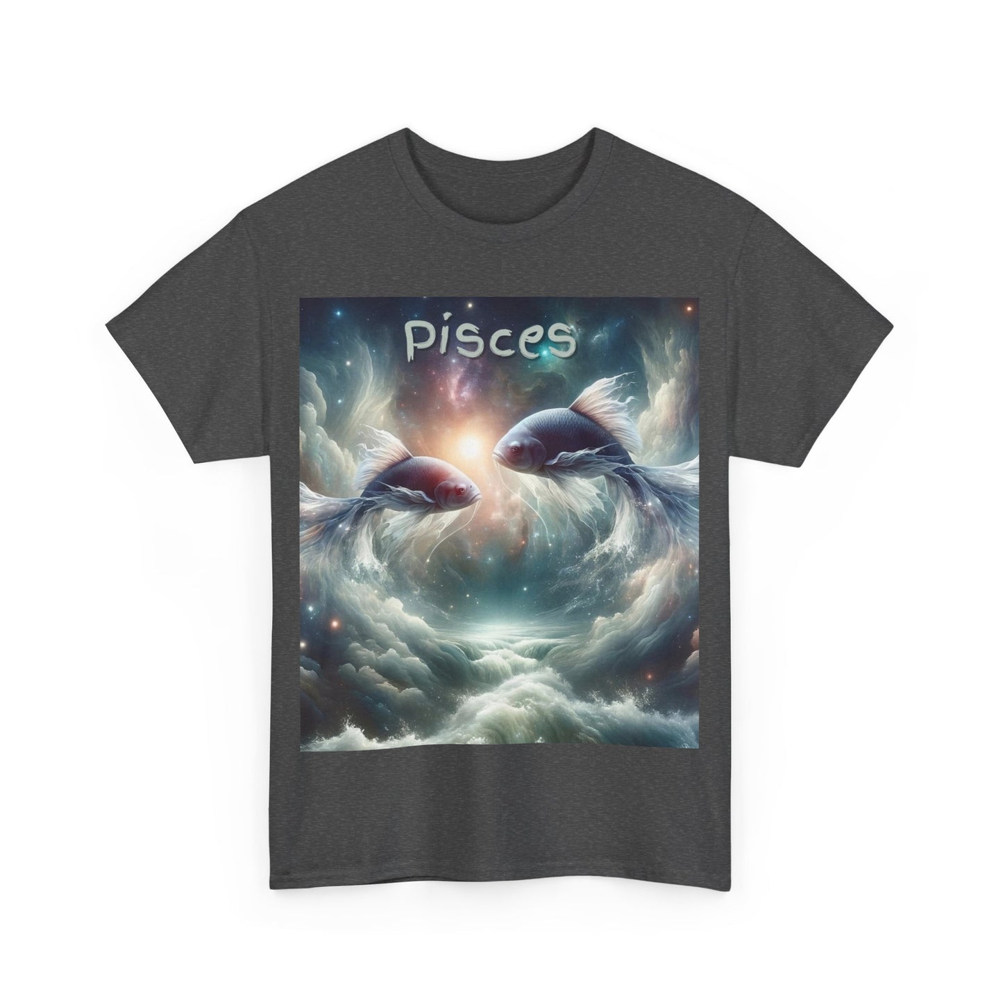 Pisces Unisex Heavy Cotton Tee