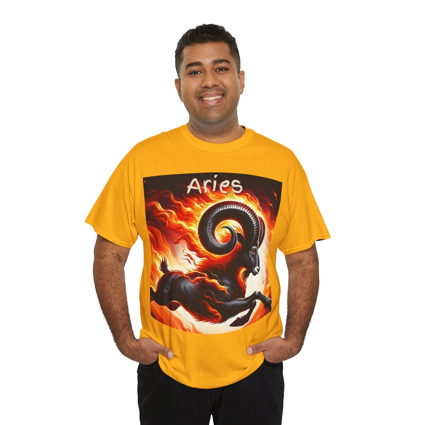 Aries Unisex Heavy Cotton Tee