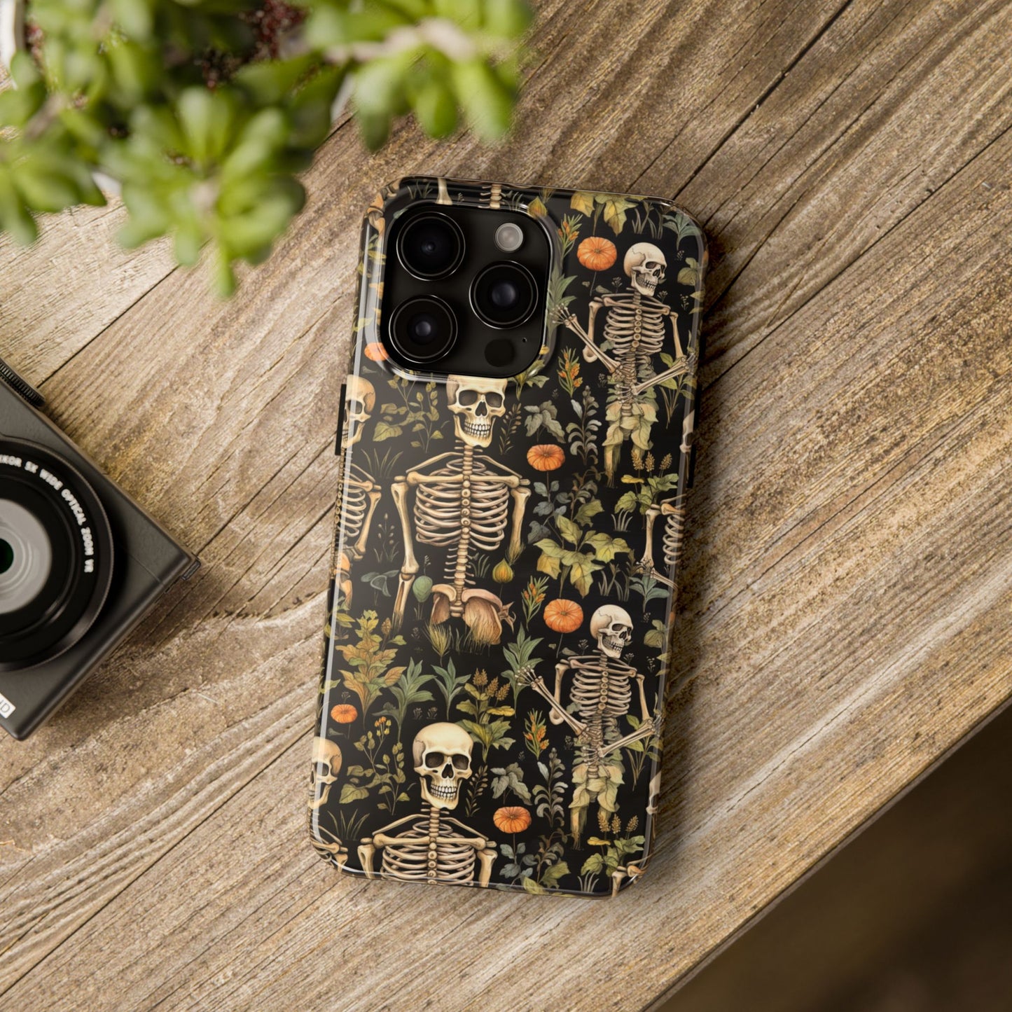 Halloween Skeleton Tough Phone Cases