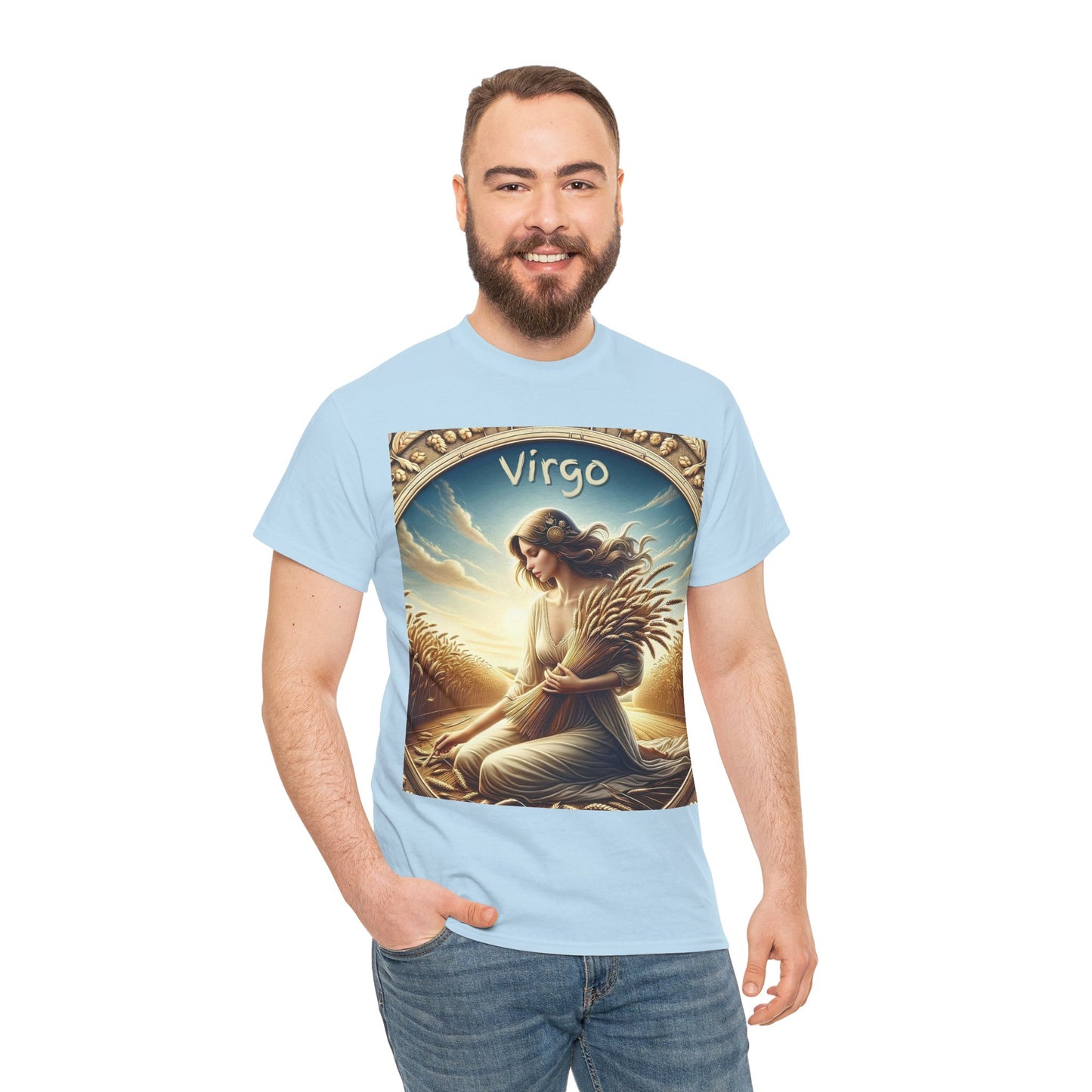 Virgo Unisex Heavy Cotton Tee