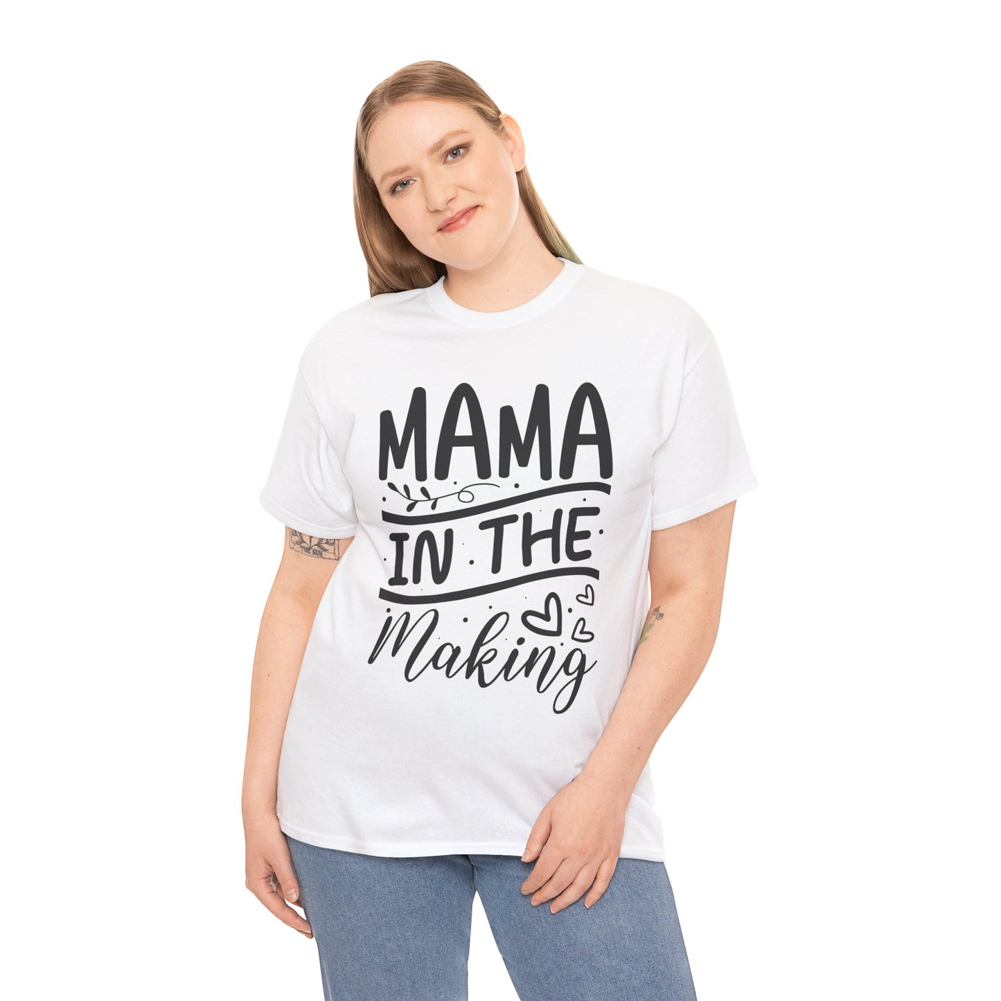 Momma In The Making Unisex Heavy Cotton Tee