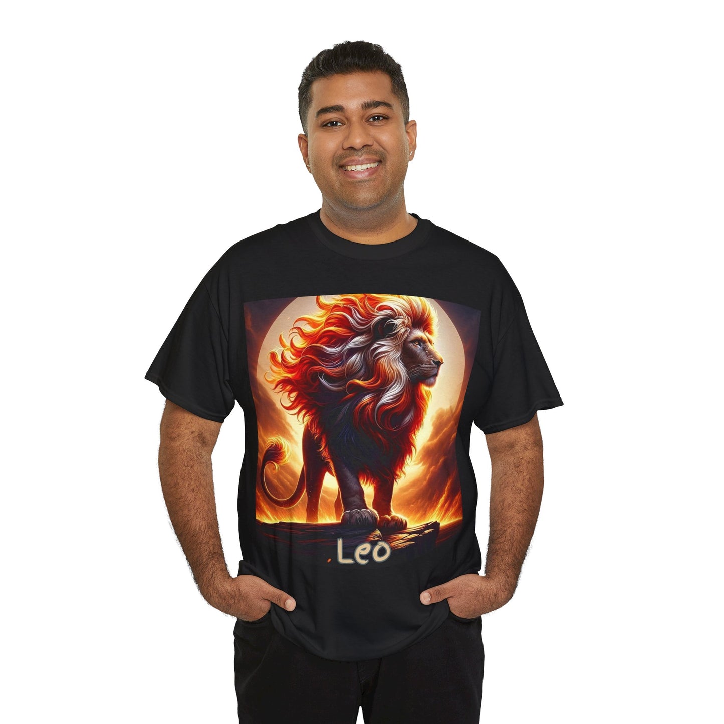 Leo Unisex Heavy Cotton Tee