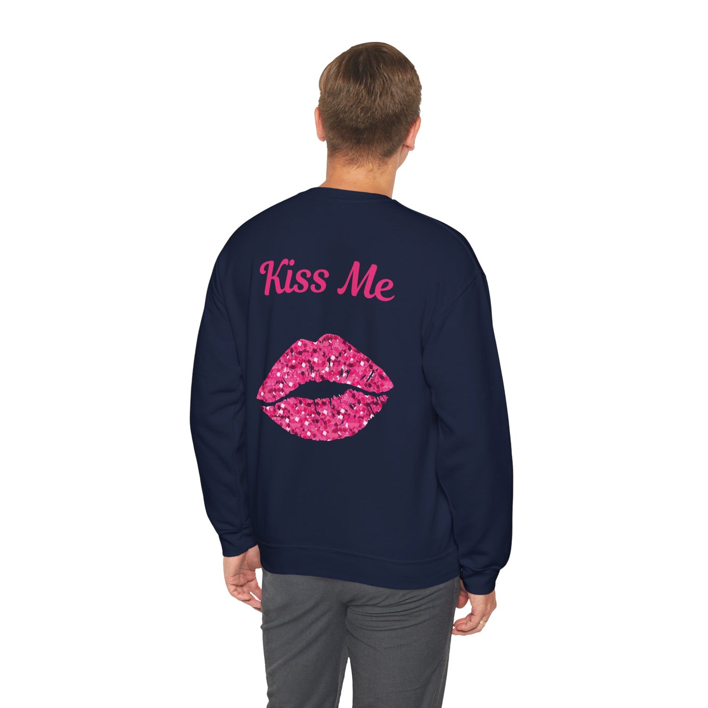 Kiss Me Unisex Heavy Blend™ Crewneck Sweatshirt