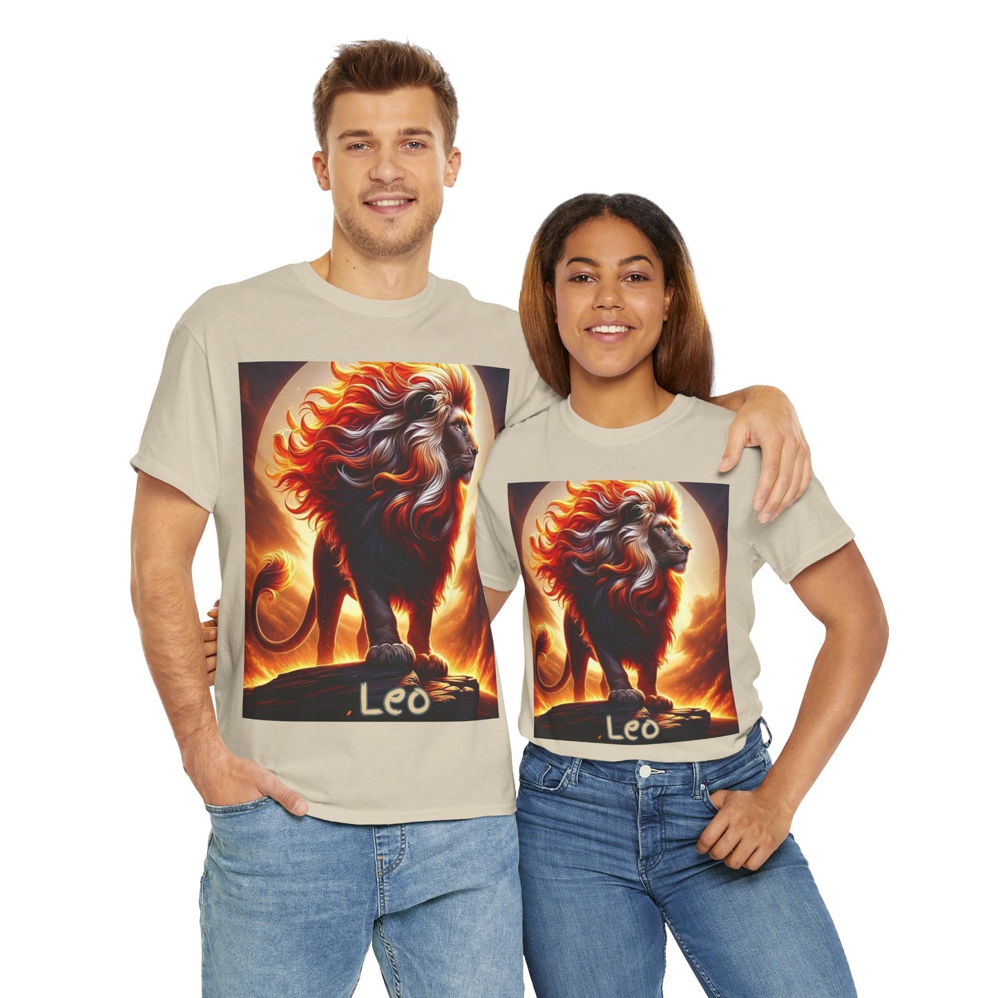 Leo Unisex Heavy Cotton Tee