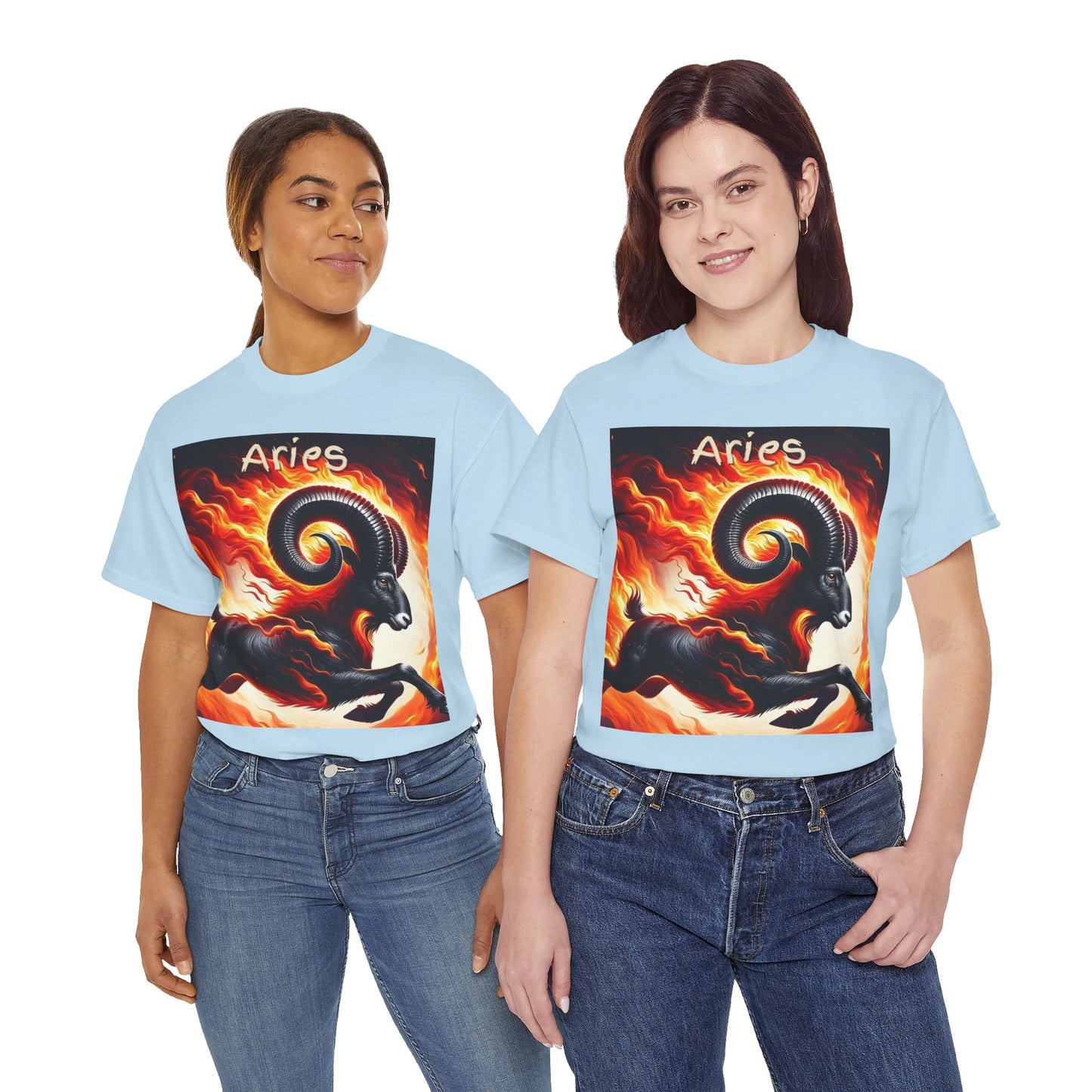 Aries Unisex Heavy Cotton Tee