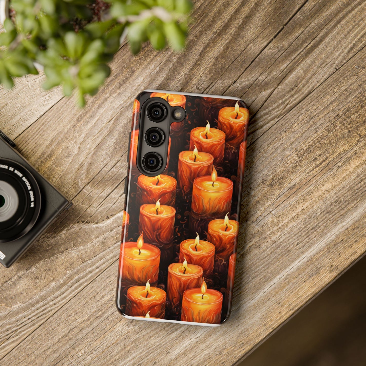 Halloween Candles Tough Phone Cases