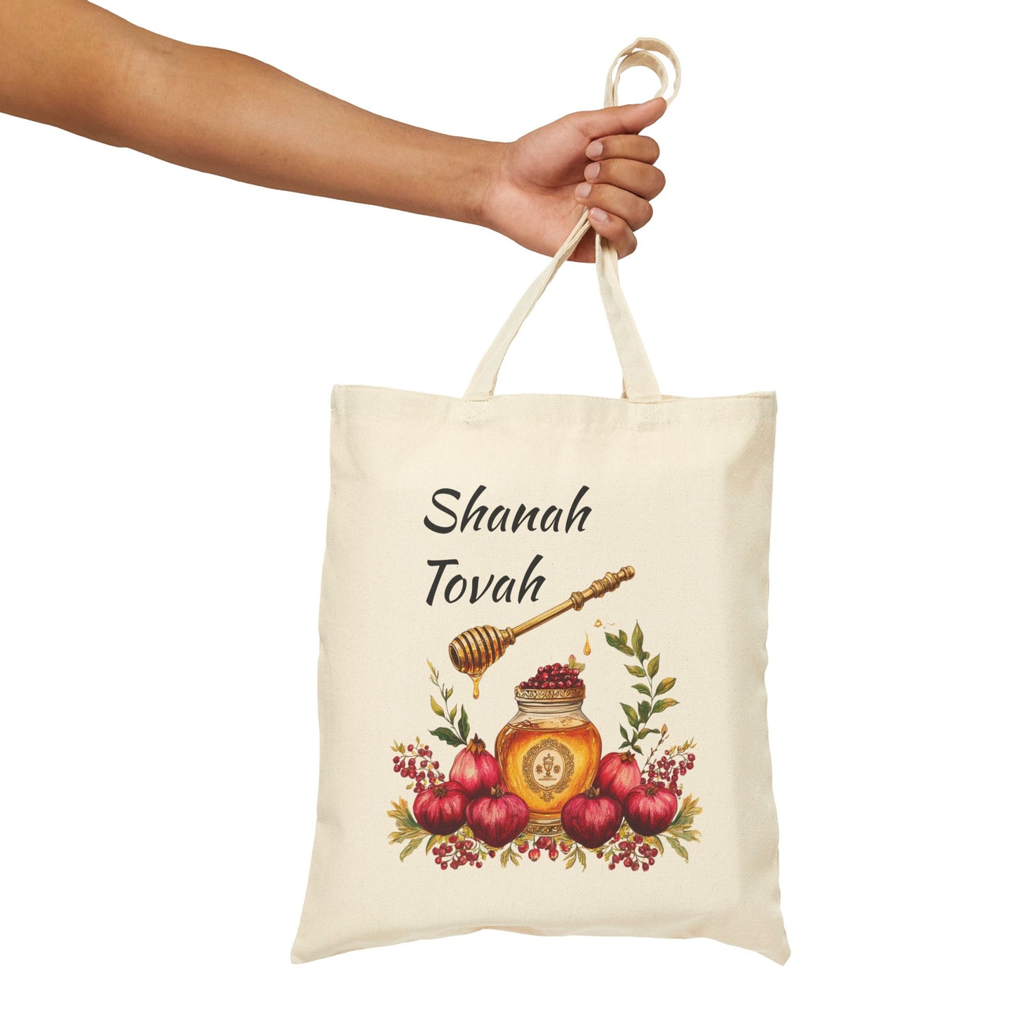 Shanah Tovah Cotton Canvas Tote Bag