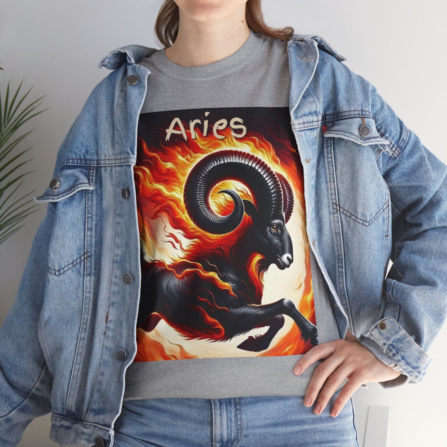 Aries Unisex Heavy Cotton Tee