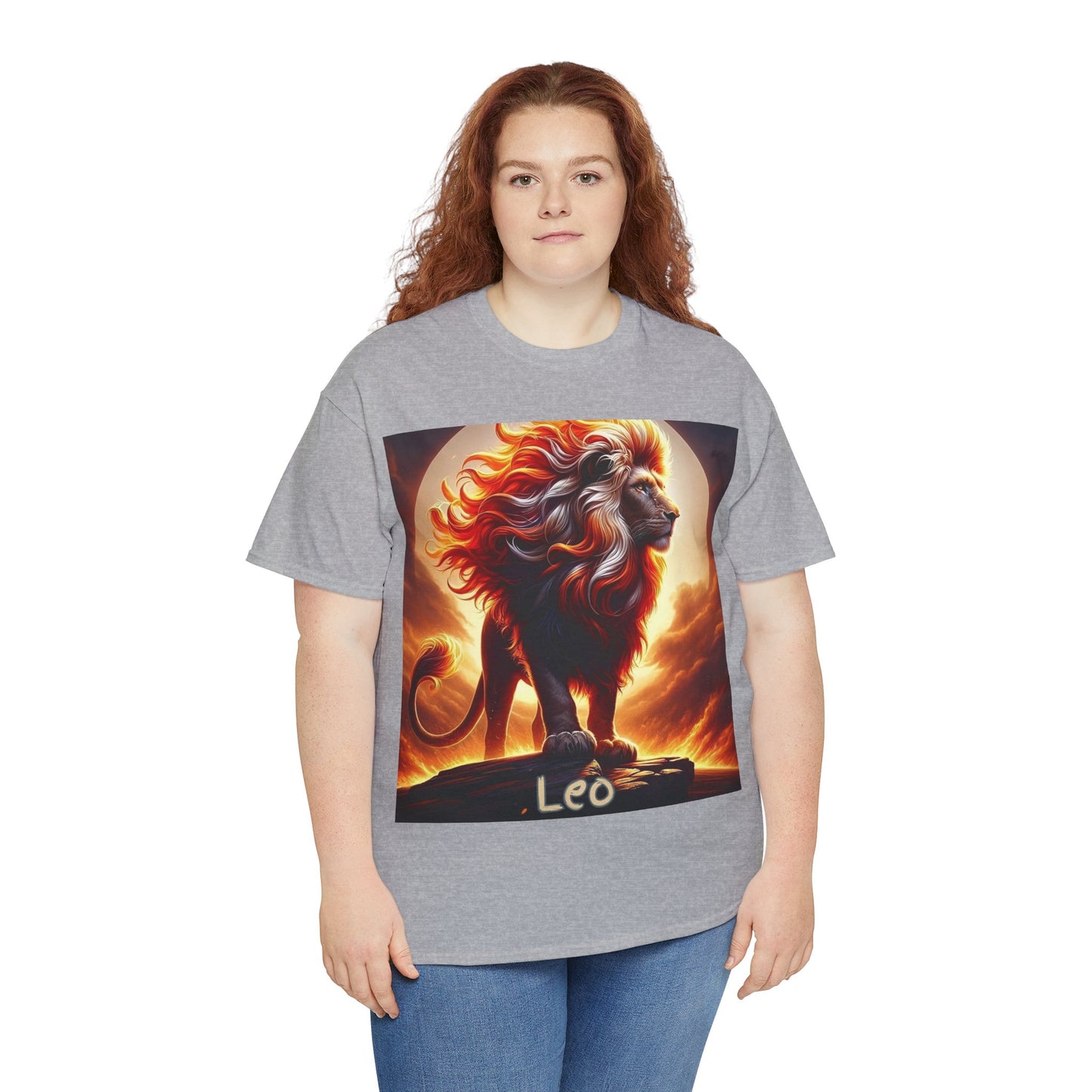 Leo Unisex Heavy Cotton Tee