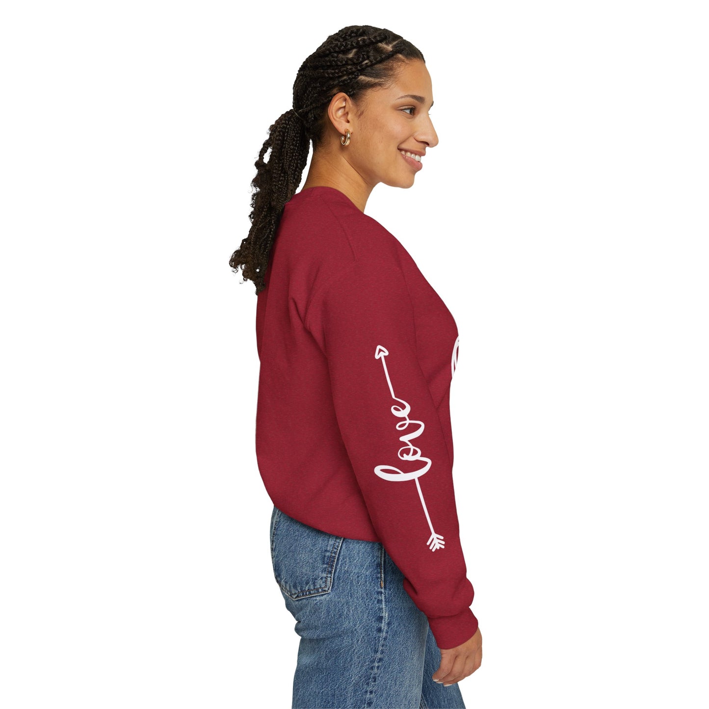 Hearts and Love Unisex Heavy Blend™ Crewneck Sweatshirt