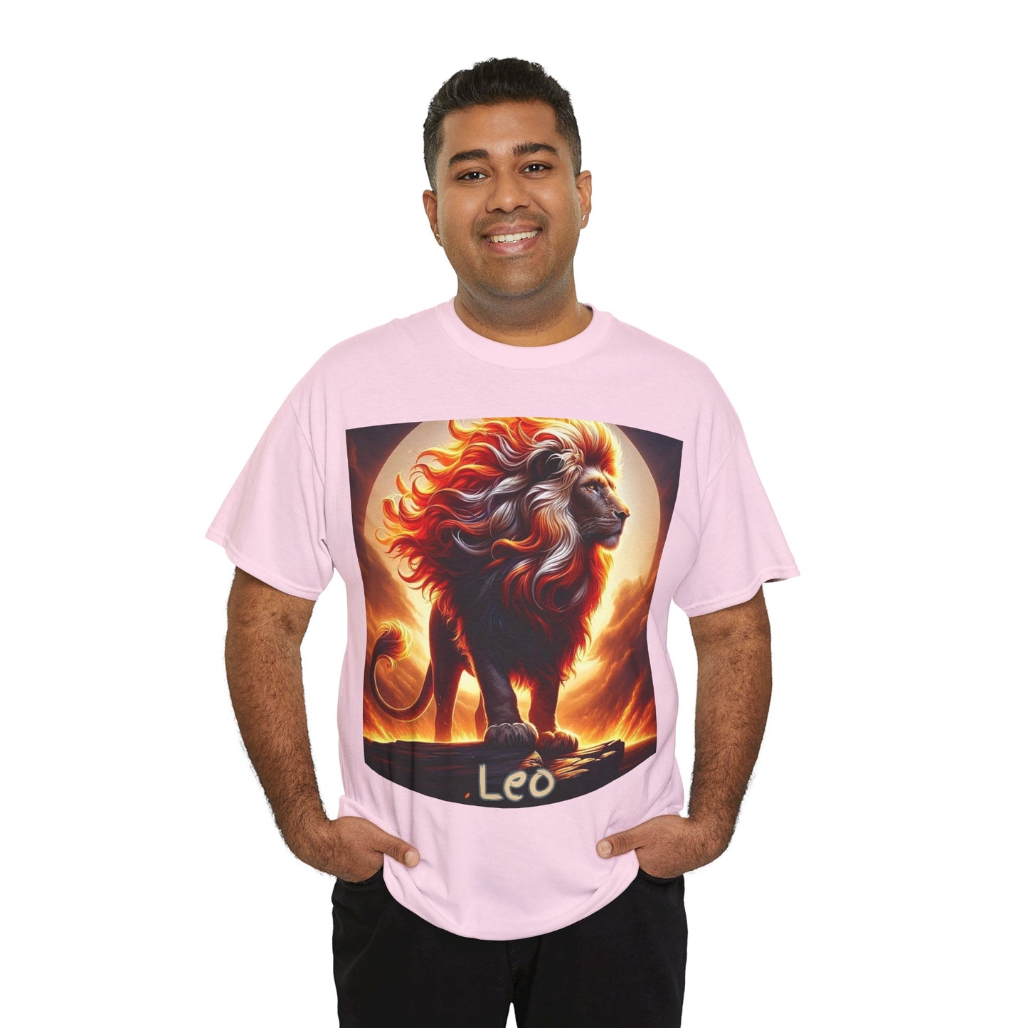 Leo Unisex Heavy Cotton Tee