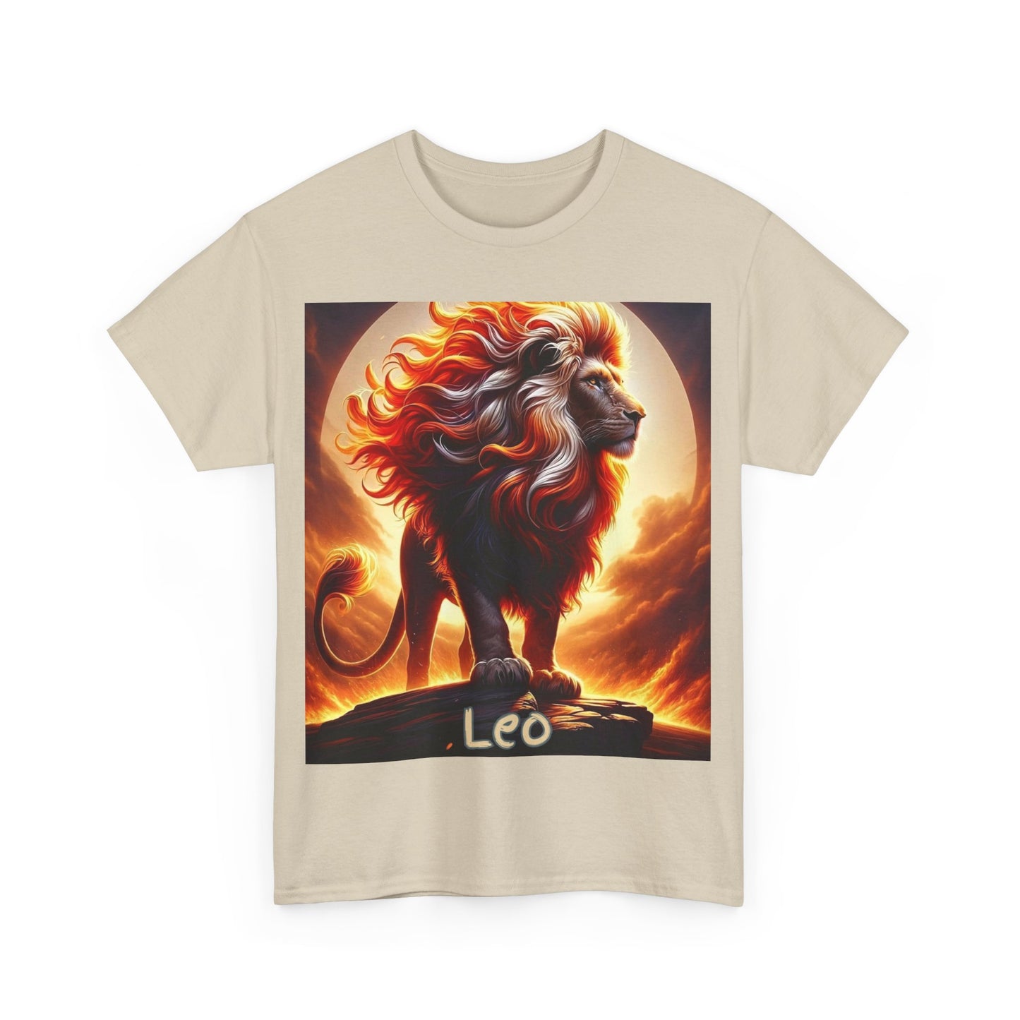 Leo Unisex Heavy Cotton Tee