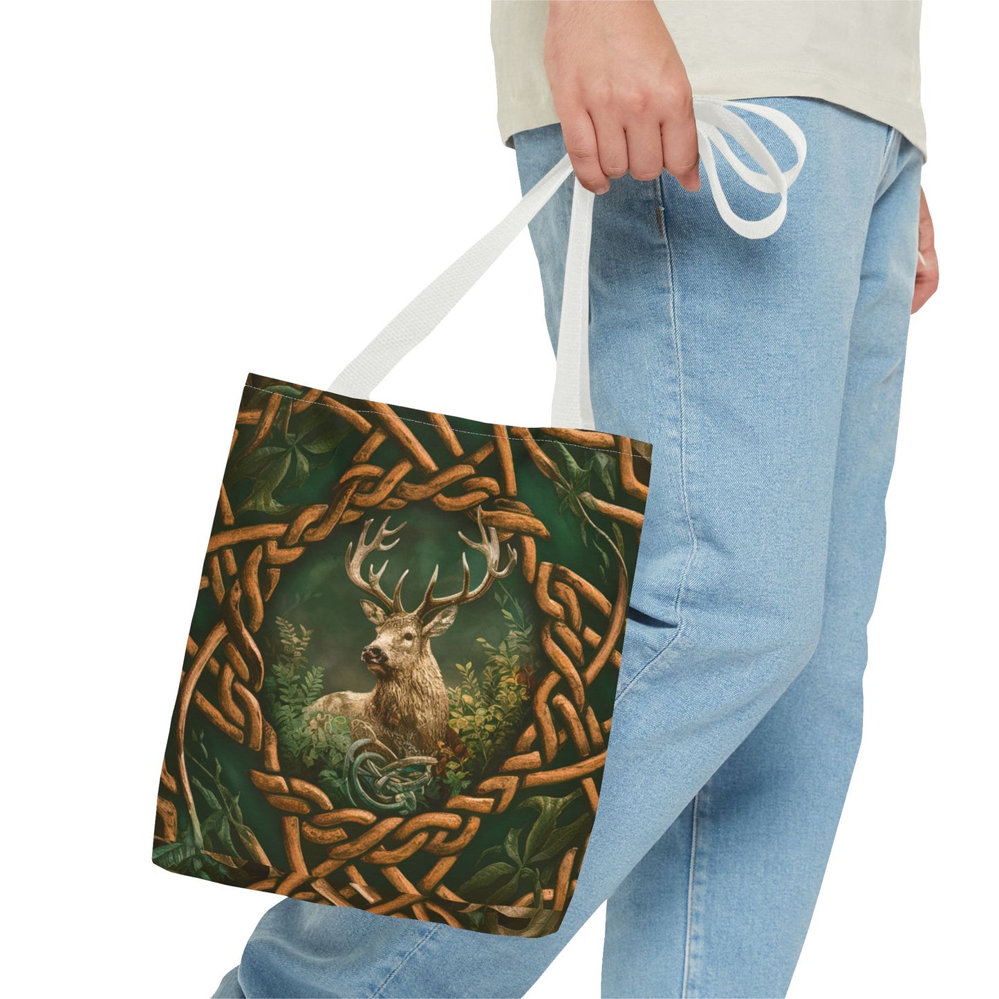 Majestic Stag Tote Bag | Nature-Inspired Eco-Friendly Carryall