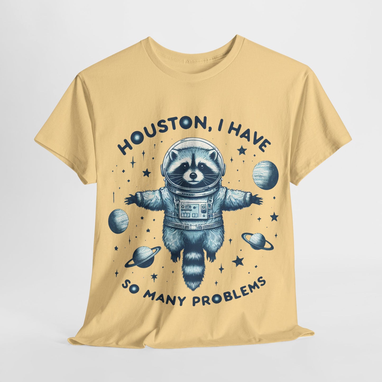 Houston I Have So Many Problems Unisex Heavy Cotton Tee