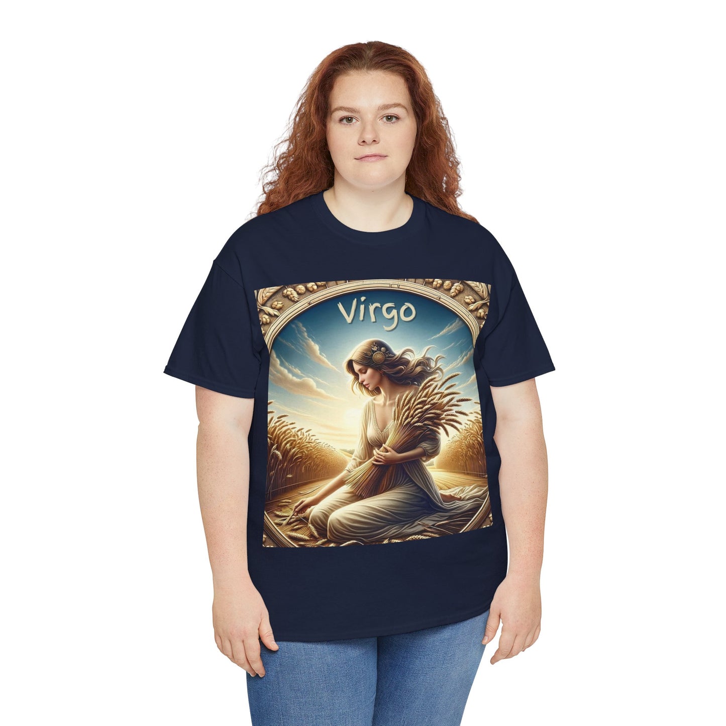 Virgo Unisex Heavy Cotton Tee