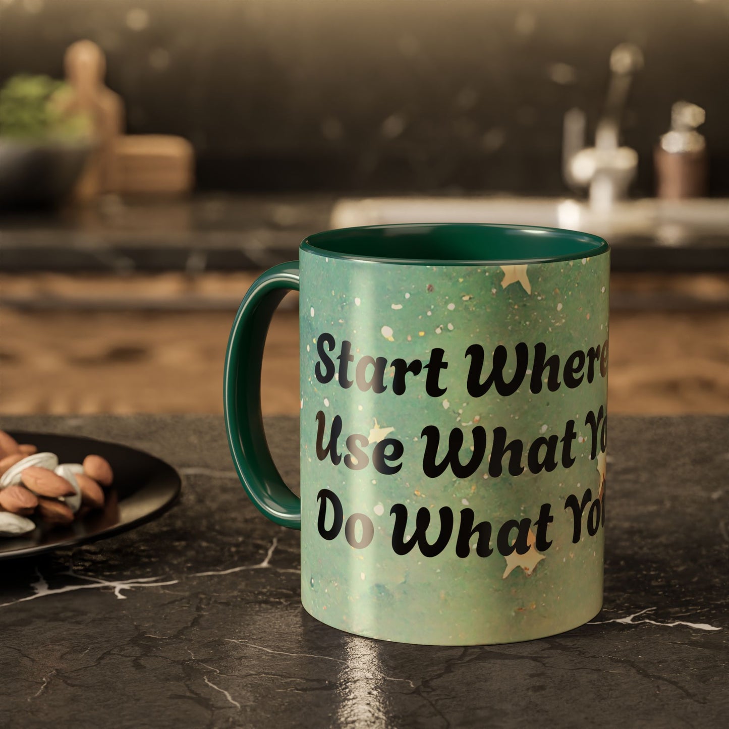 Start Where You Are Inspirational Colorful Mugs (11oz, 15oz)
