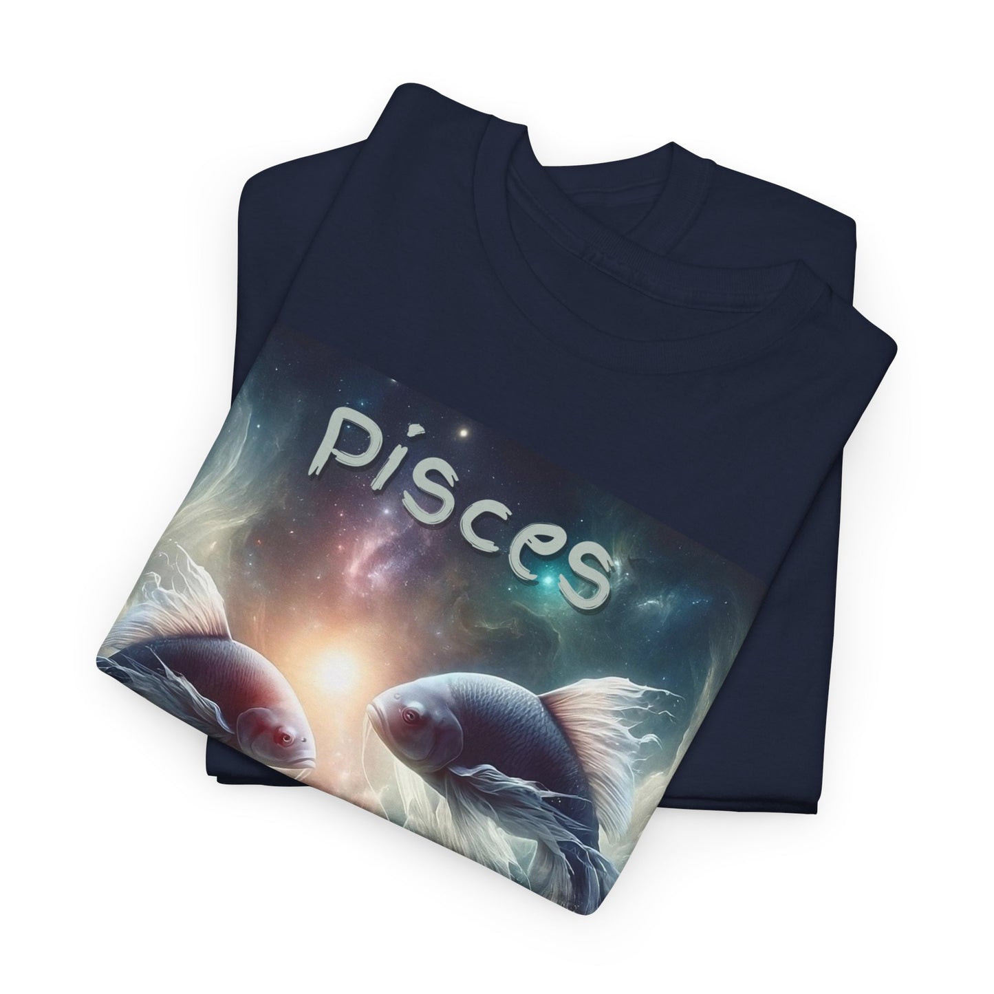 Pisces Unisex Heavy Cotton Tee