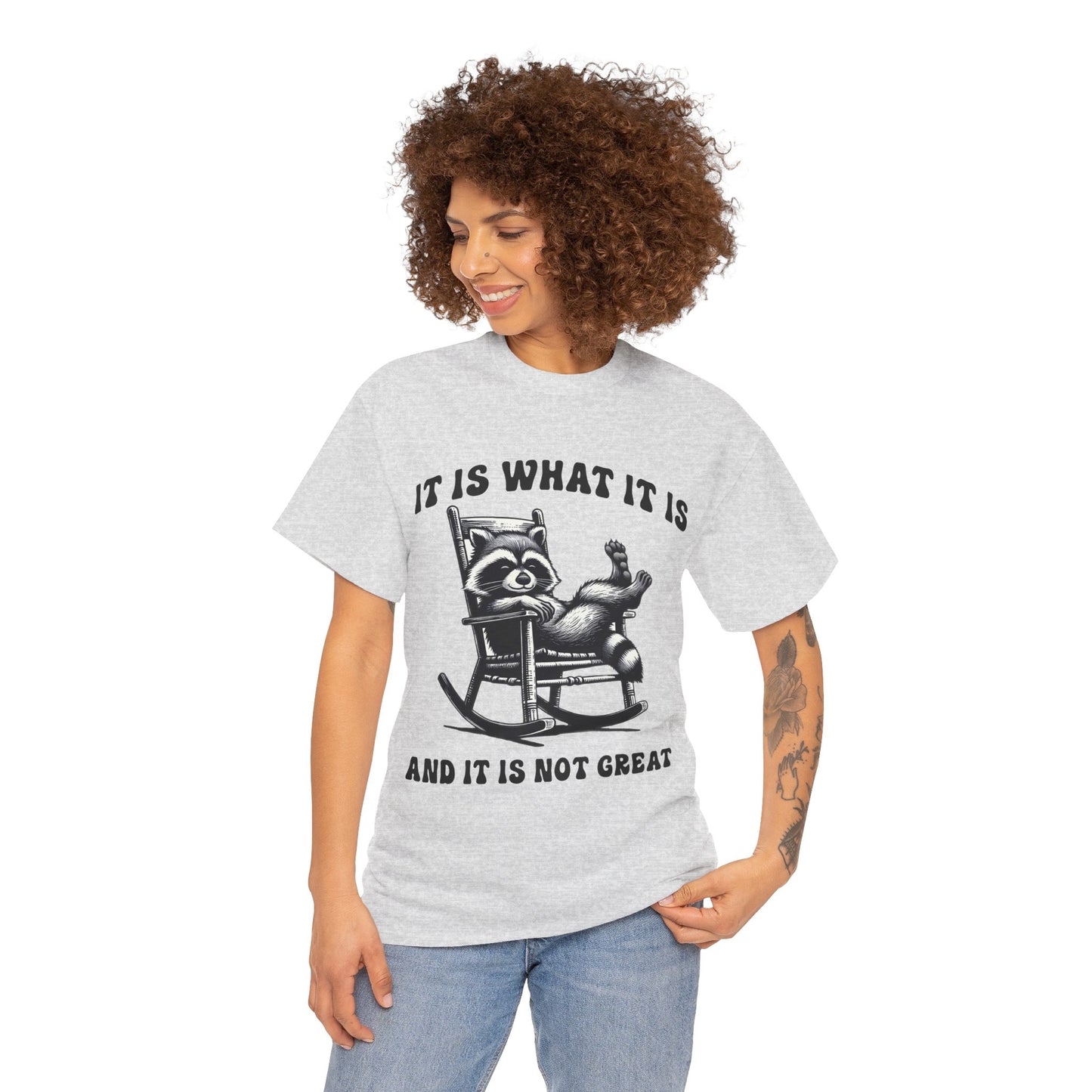 It Is What It Is Unisex Heavy Cotton Tee