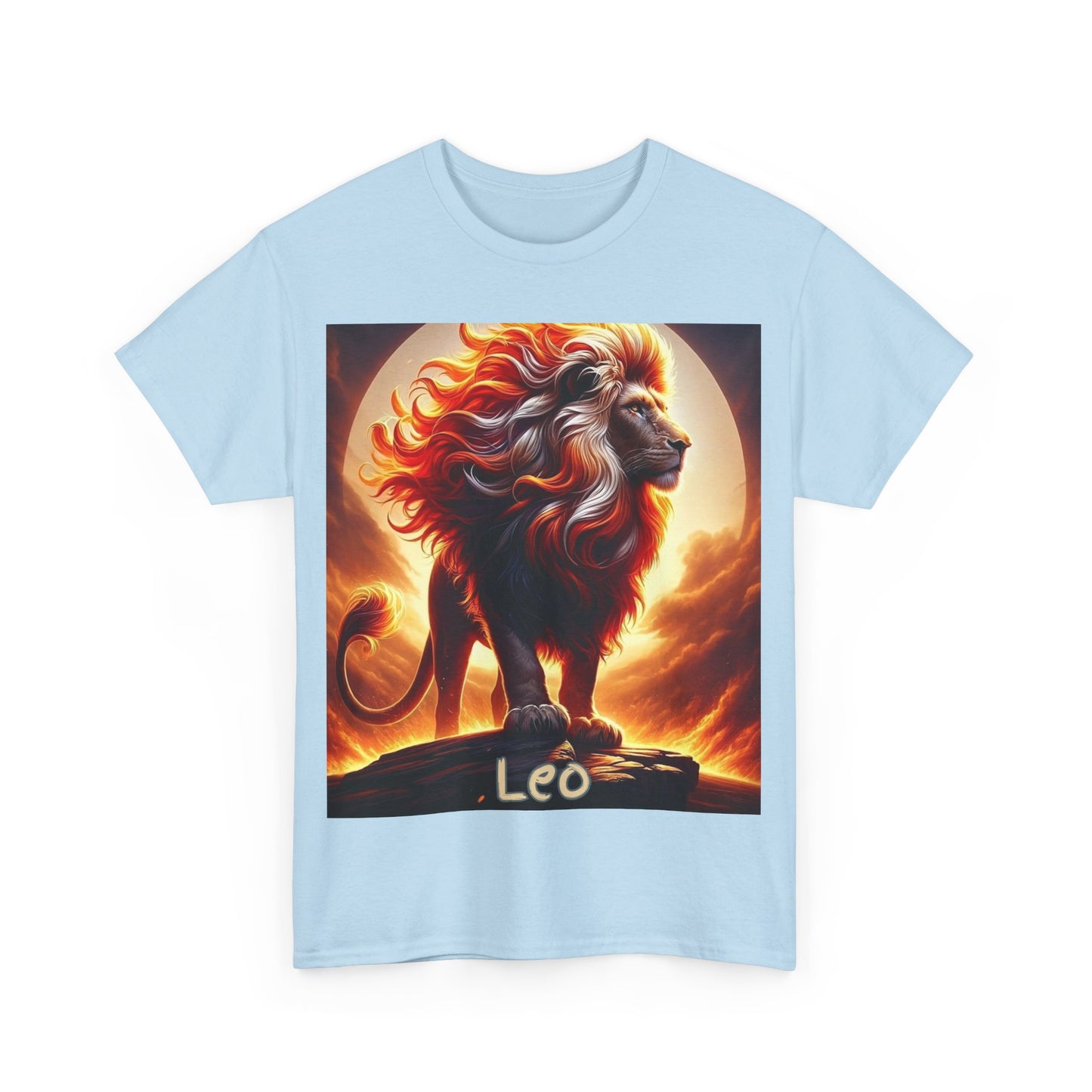 Leo Unisex Heavy Cotton Tee