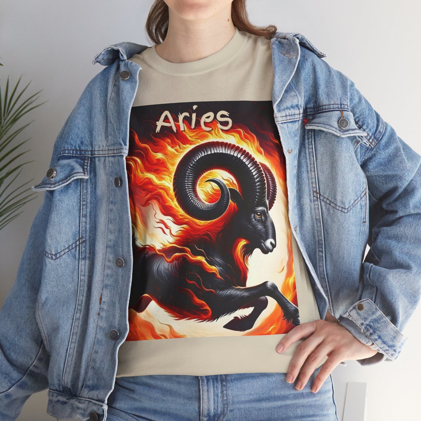 Aries Unisex Heavy Cotton Tee