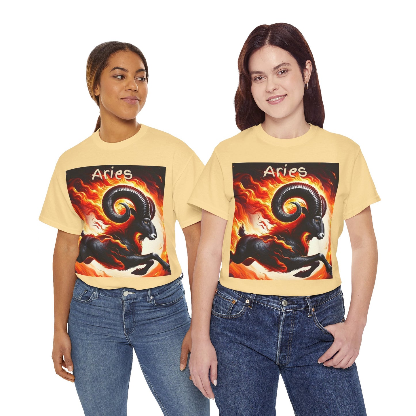 Aries Unisex Heavy Cotton Tee