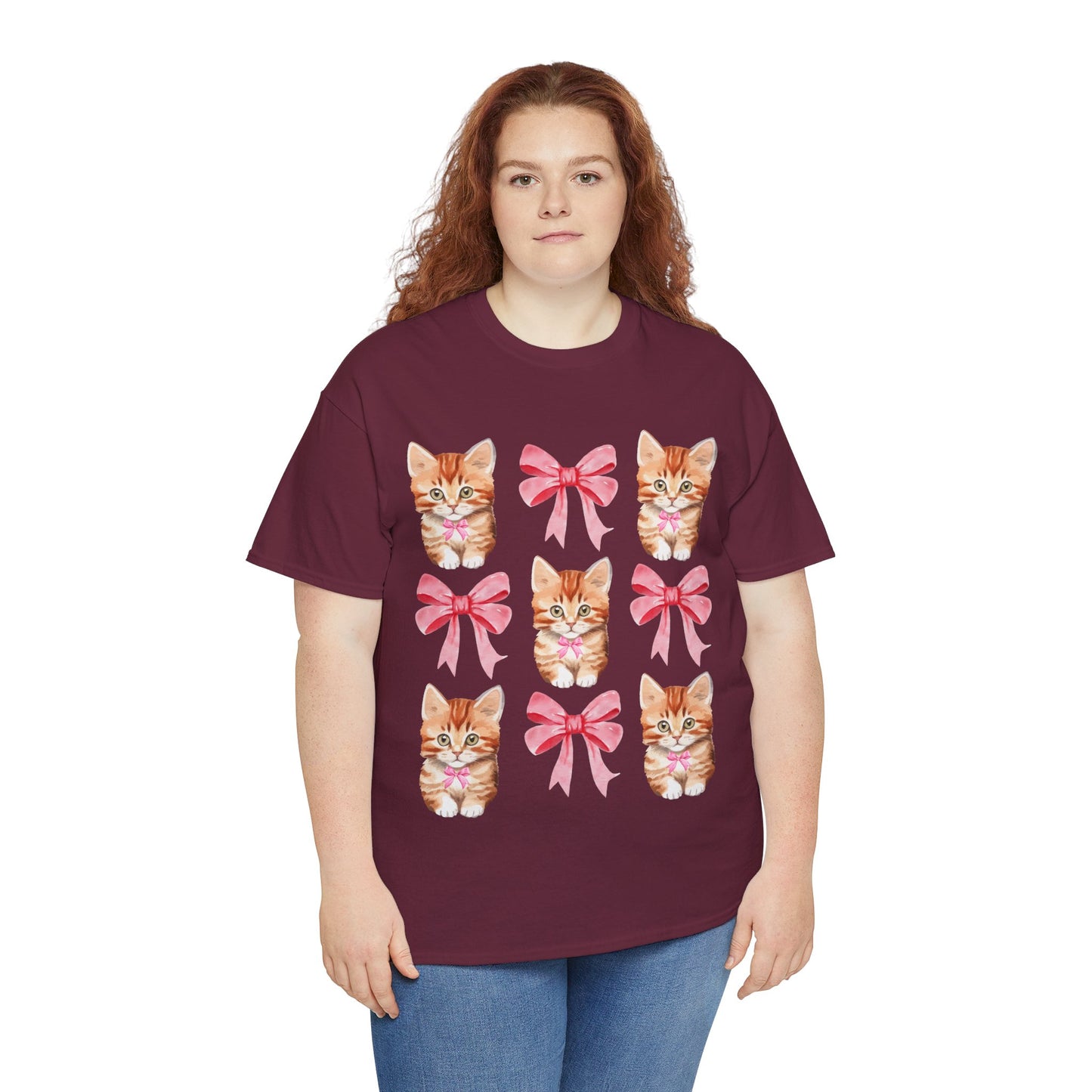 Cat Coquette Unisex Heavy Cotton Tee