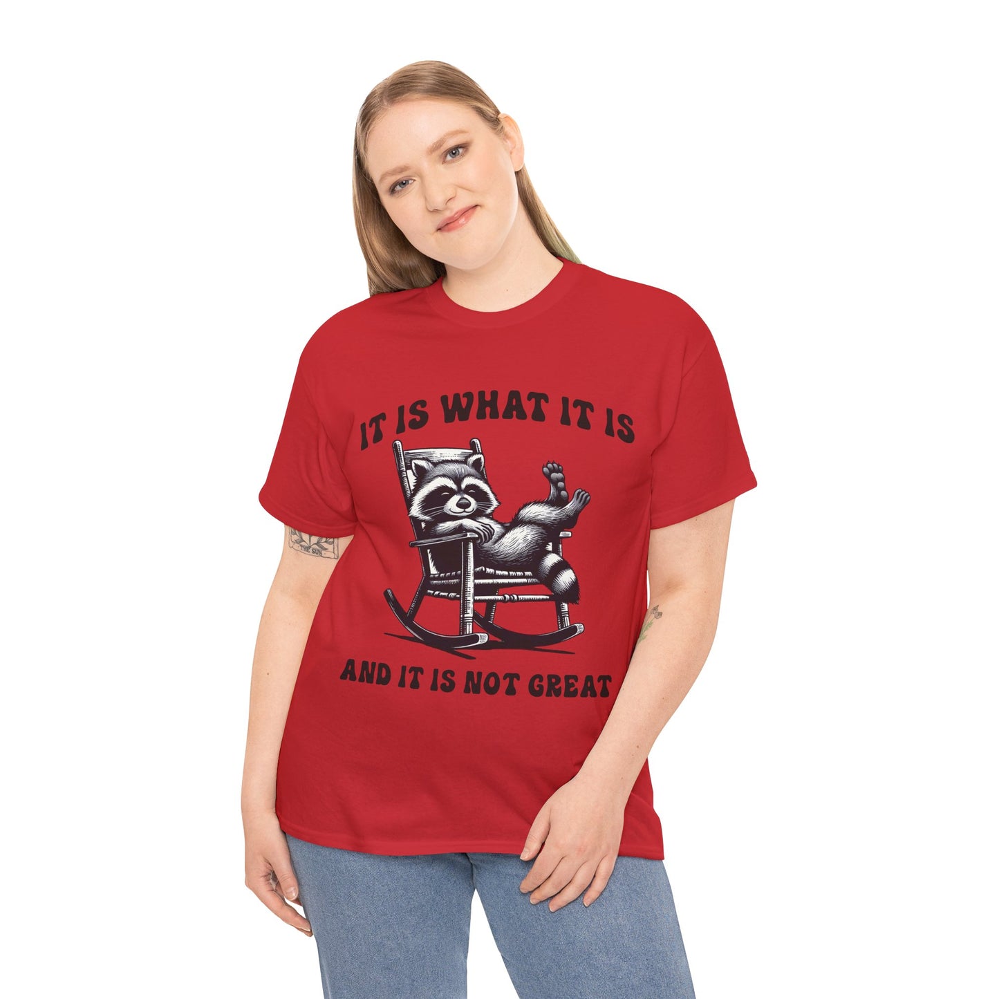 It Is What It Is Unisex Heavy Cotton Tee