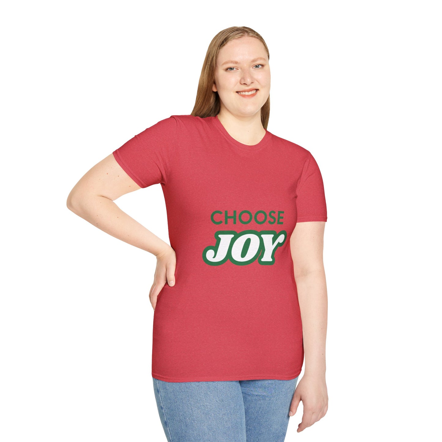 Choose Joy Unisex Softstyle T-Shirt - Positive Vibe Apparel