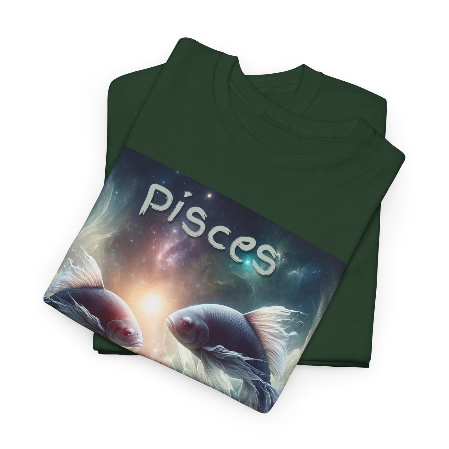 Pisces Unisex Heavy Cotton Tee