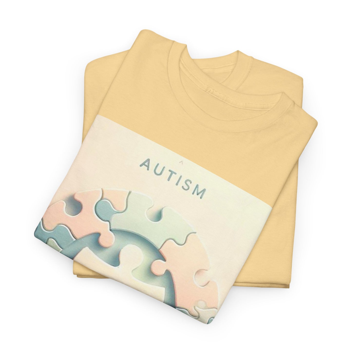 Autism Circle Unisex Heavy Cotton Tee