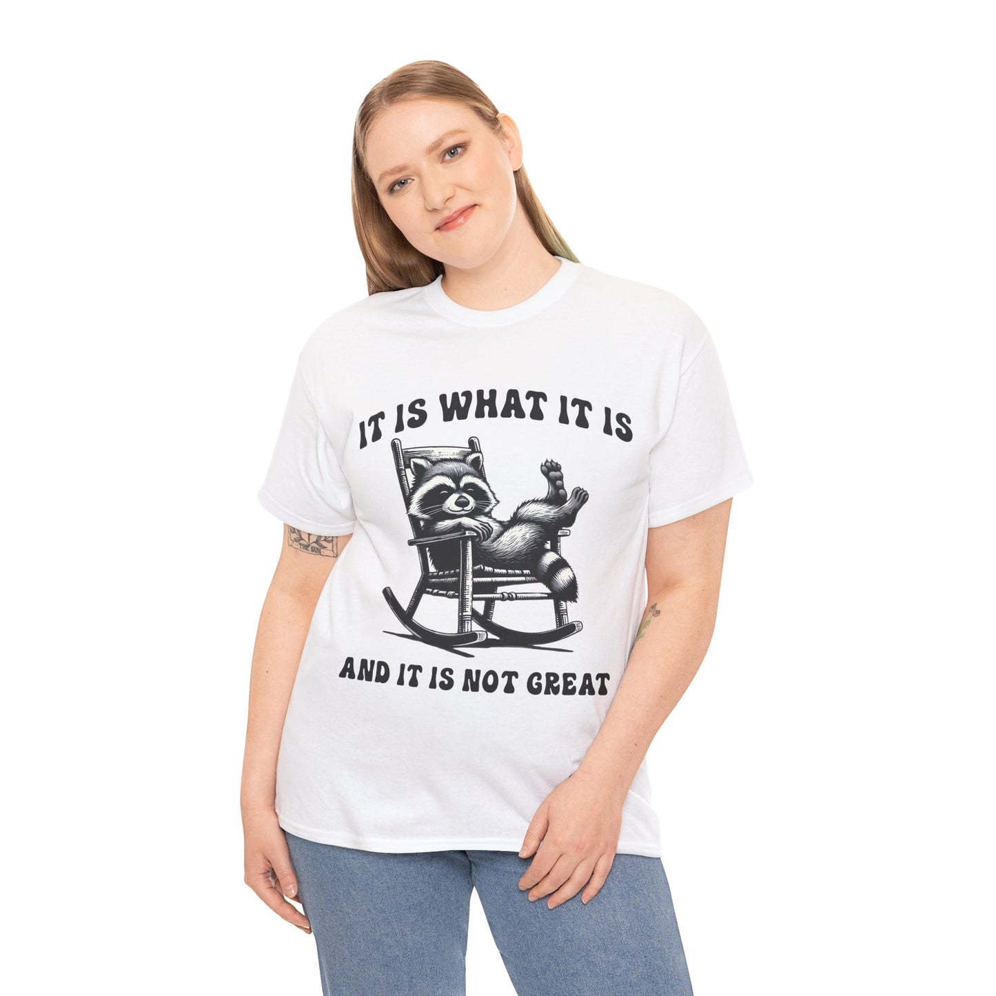 It Is What It Is Unisex Heavy Cotton Tee