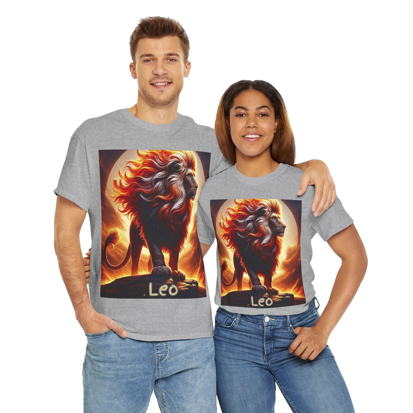 Leo Unisex Heavy Cotton Tee
