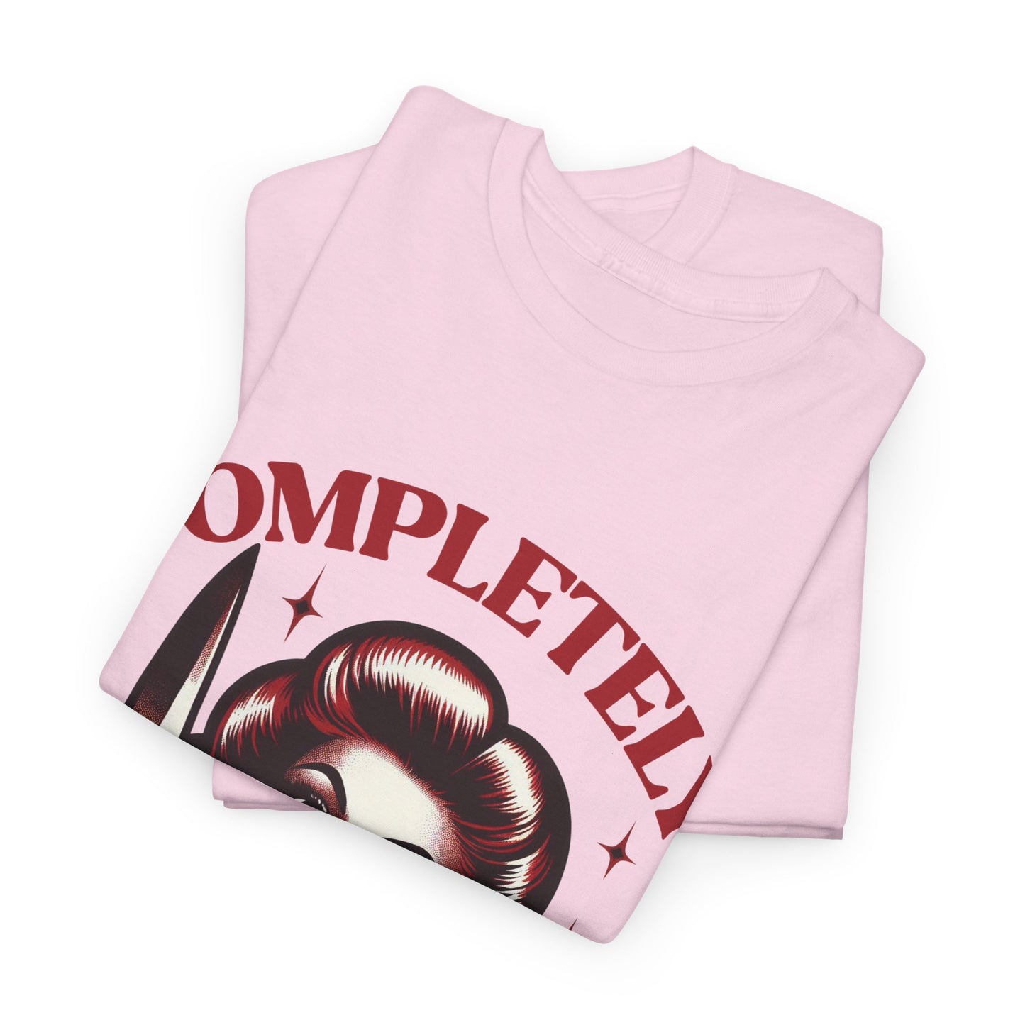 Completely Unhinged Unisex Heavy Cotton Tee