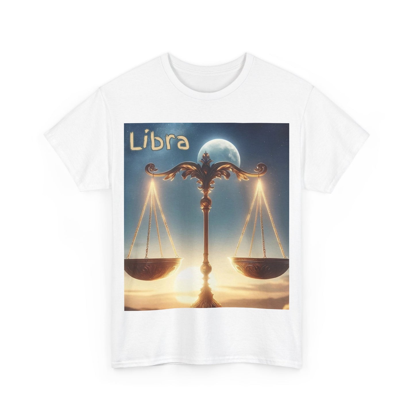 Libra Unisex Heavy Cotton Tee