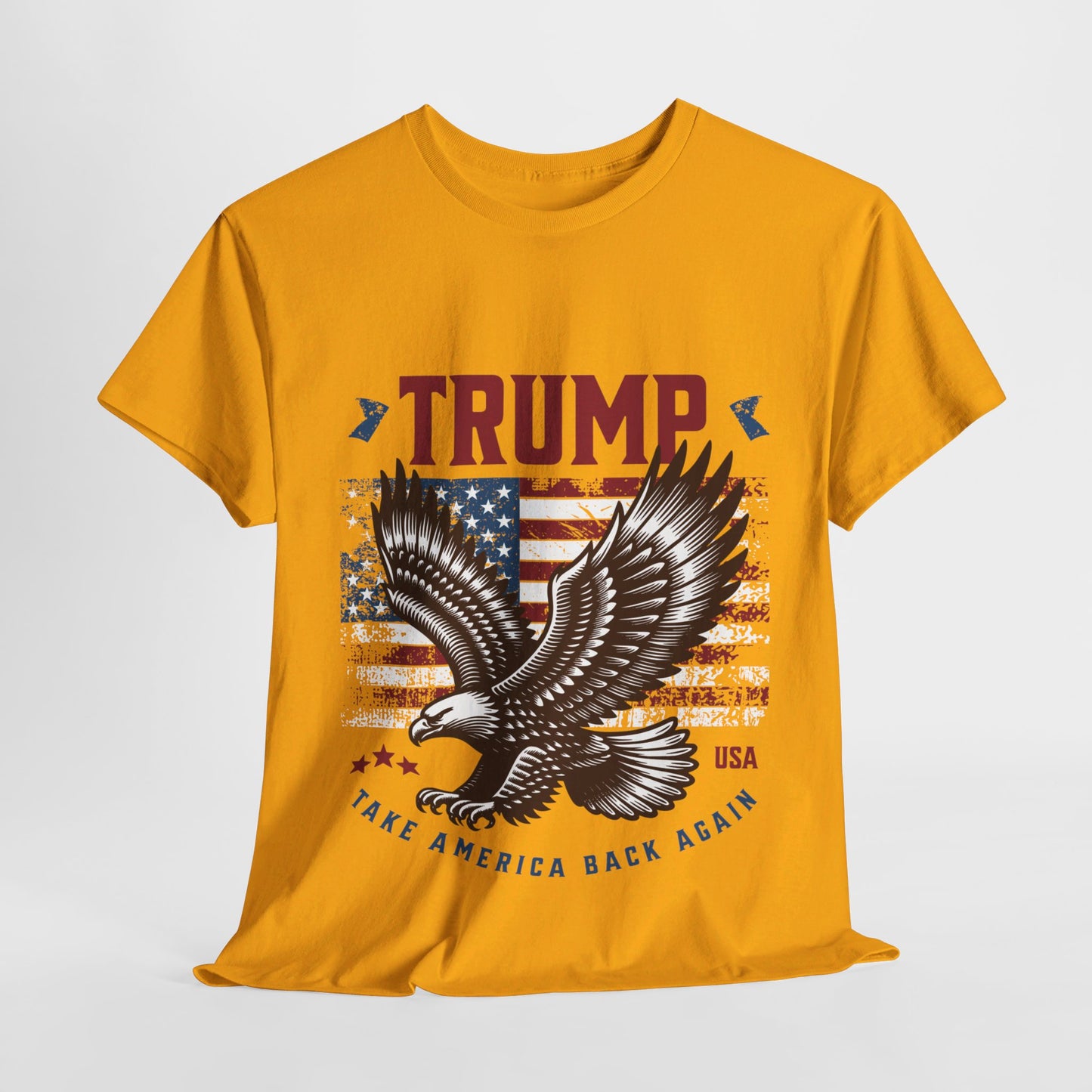 Trump MAGA Eagle Unisex Heavy Cotton Tee