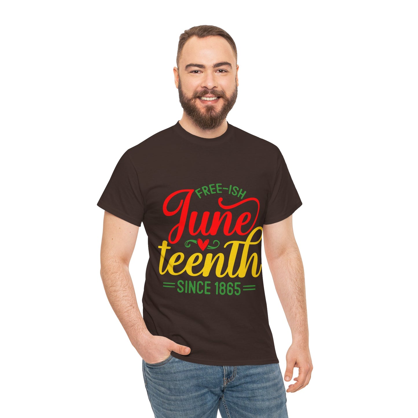 Juneteenth Free-ish Unisex Heavy Cotton Tee